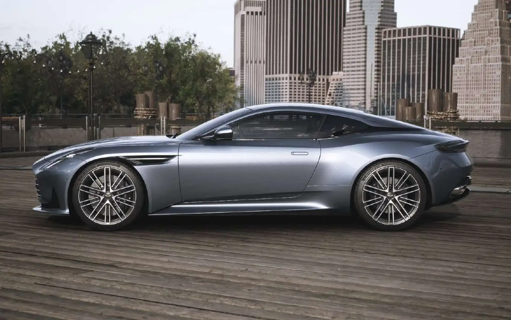 Aston Martin DB12 4.0L V8 680CV Blauw - 2
