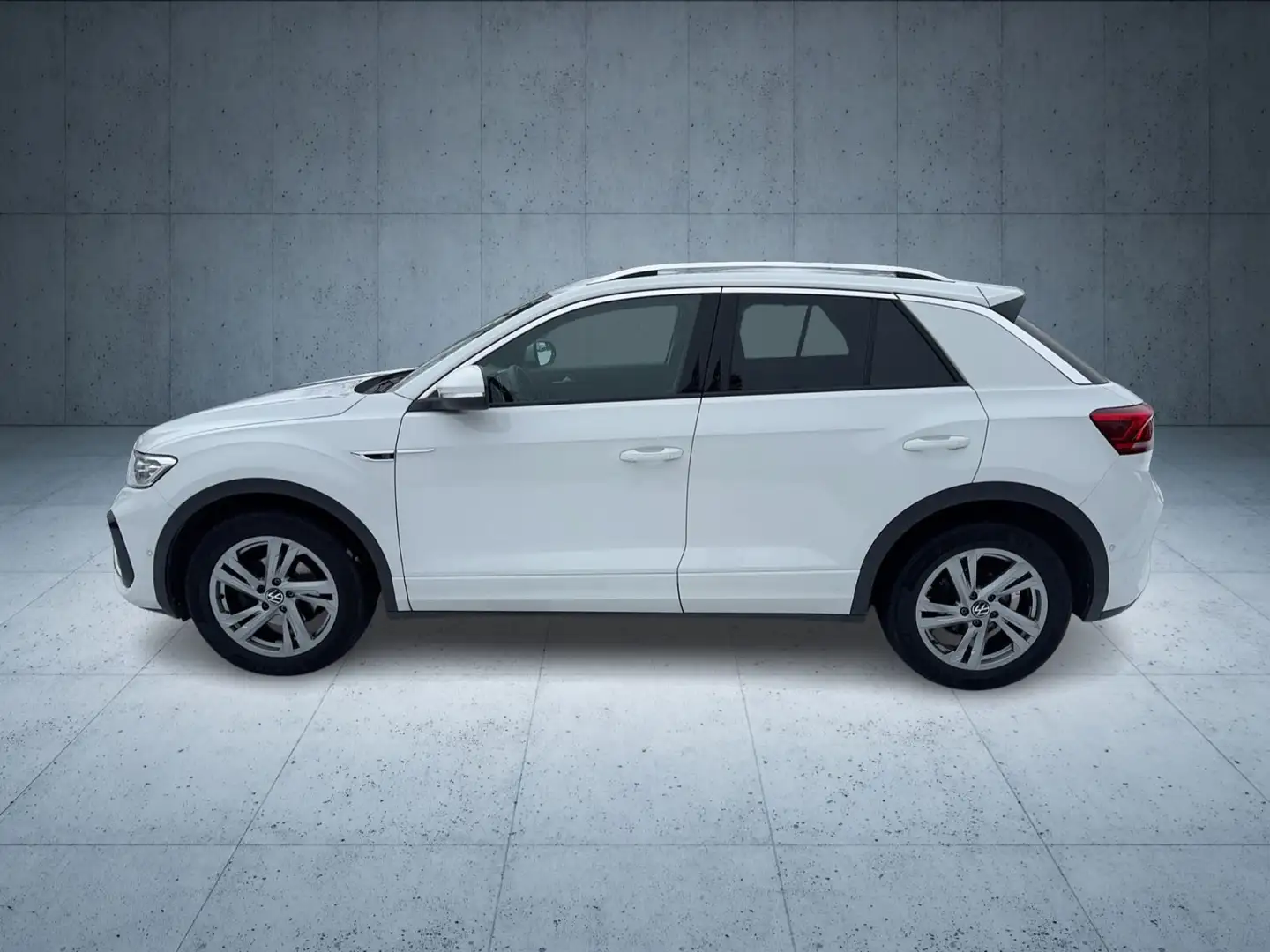 Volkswagen T-Roc R-Line 1.5 TSI Nav/AppCon/Clima/LED+/Assis Weiß - 2