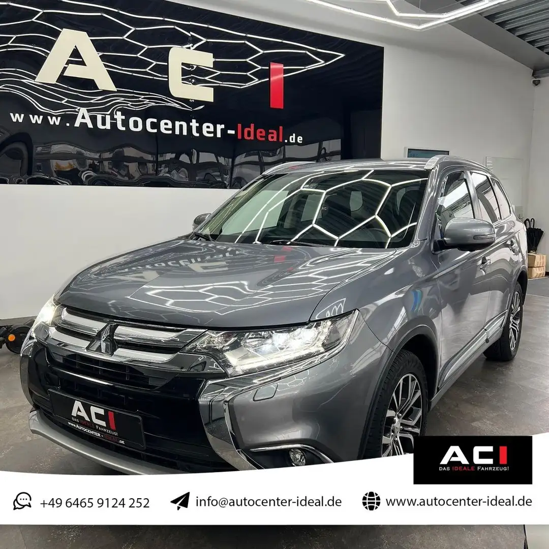 Mitsubishi Outlander Edition 100+ 4WD, AHK, LED, 360°, DAB Grau - 1