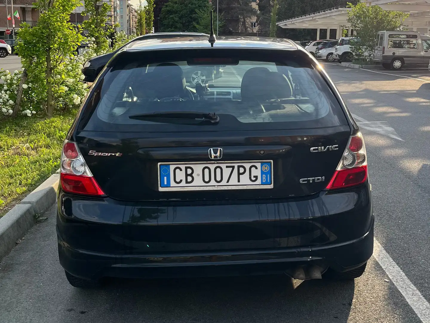 Honda Civic Civic VII 2003 3p 1.7 ctdi Sport Nero - 2