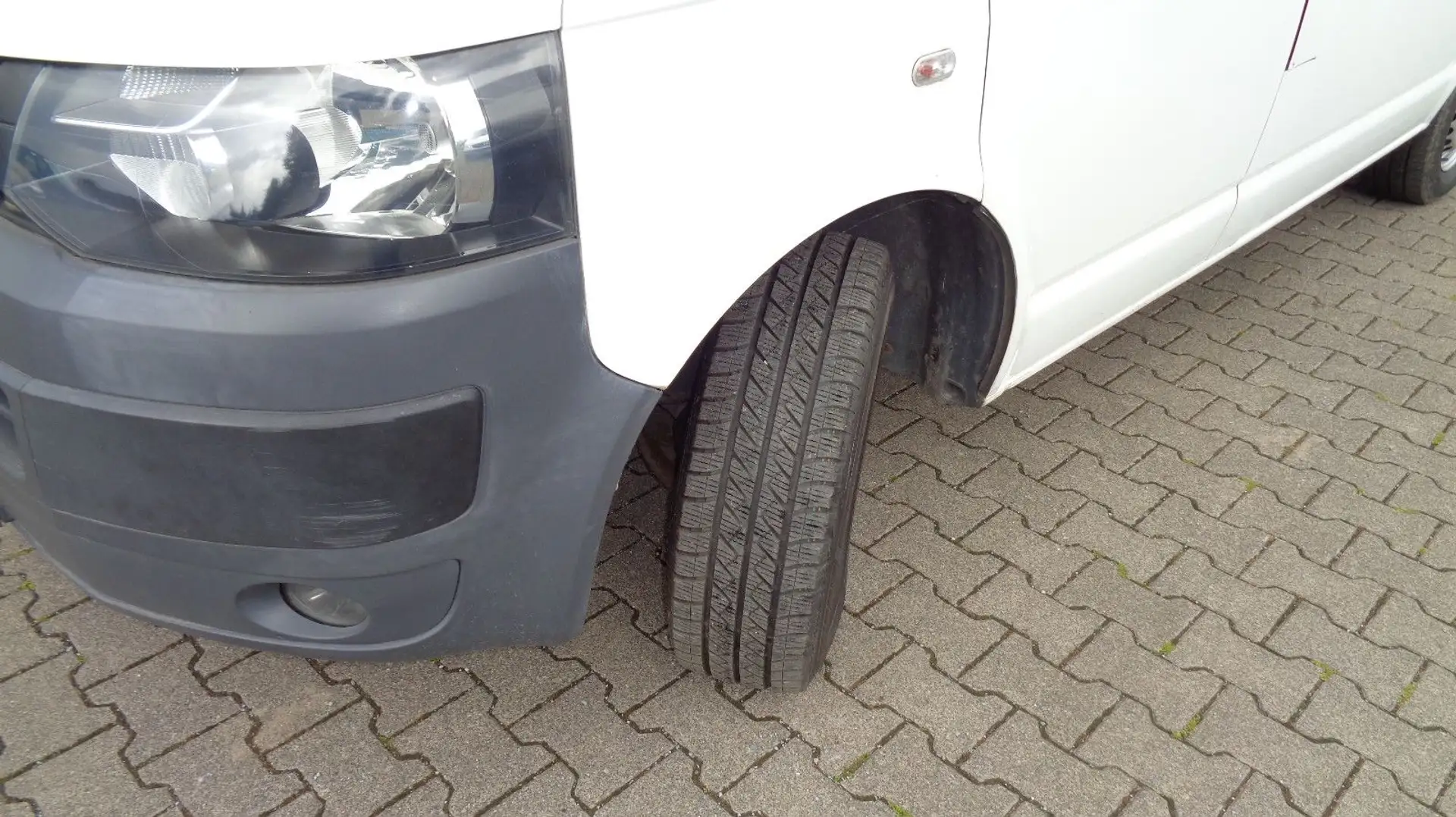 Volkswagen T5 Transporter Kasten-Kombi Kombi Bianco - 2