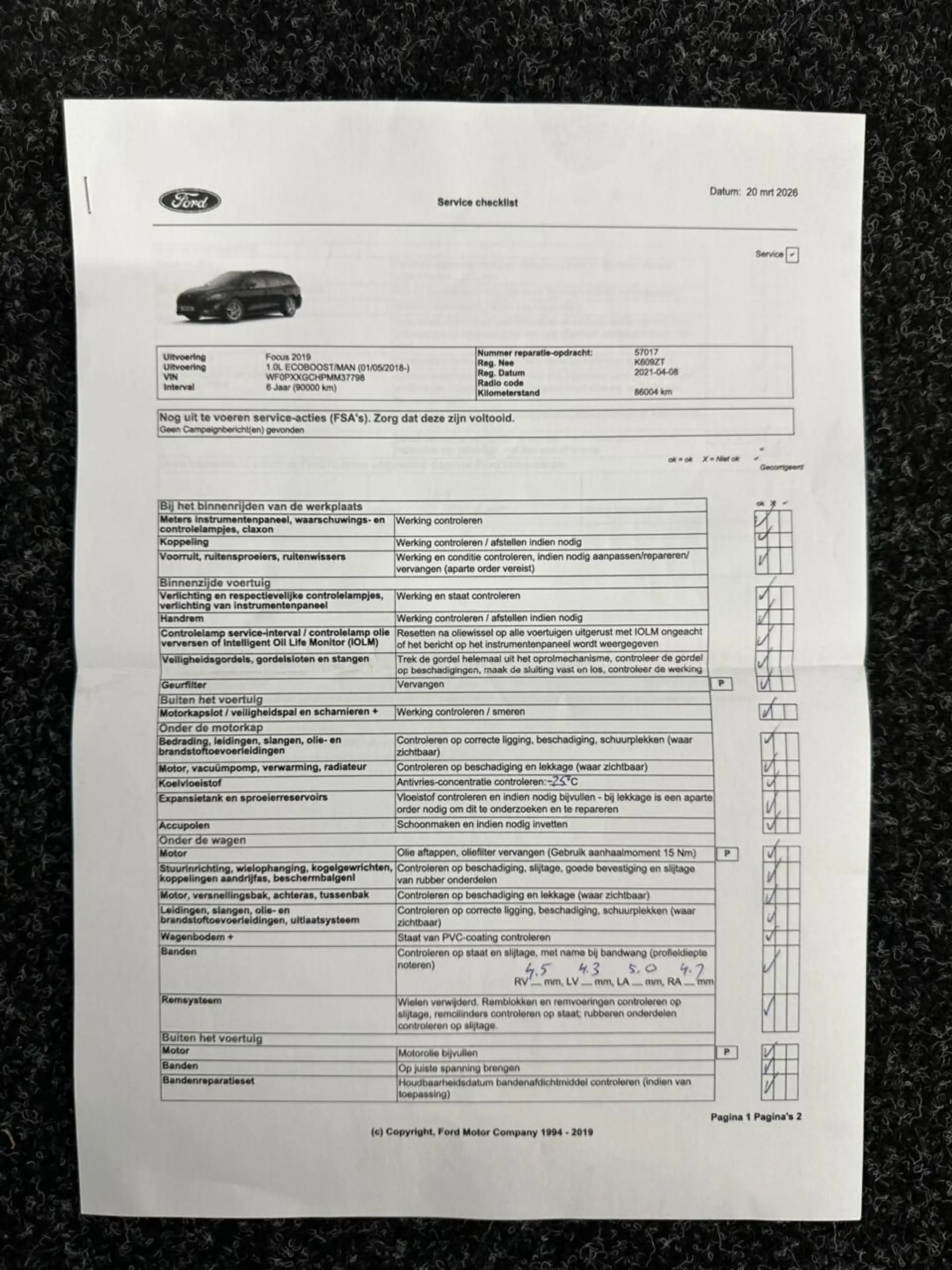 Ford Focus Wagon 1.0 EcoBoost Trend Edition Business CARPLAY — photo 41