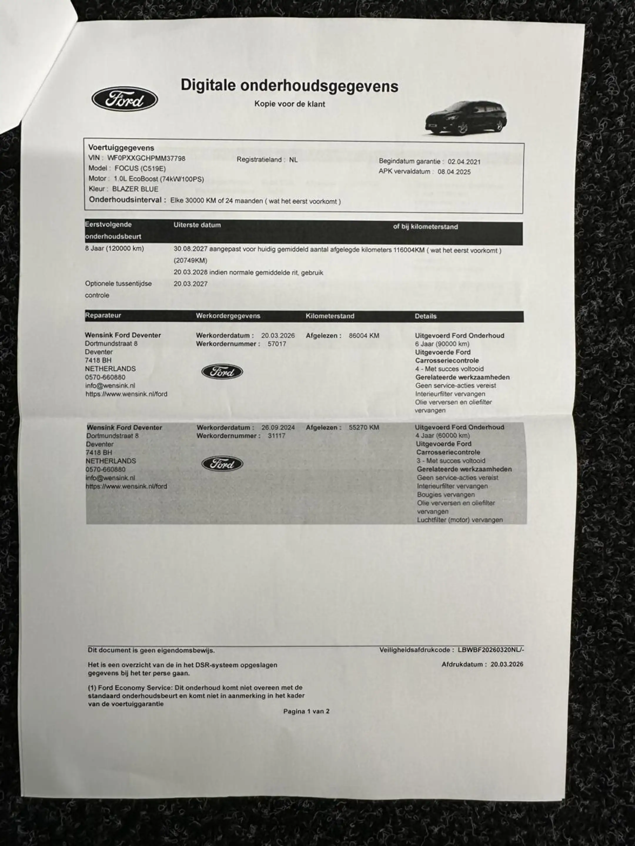 Ford Focus Wagon 1.0 EcoBoost Trend Edition Business CARPLAY — photo 44