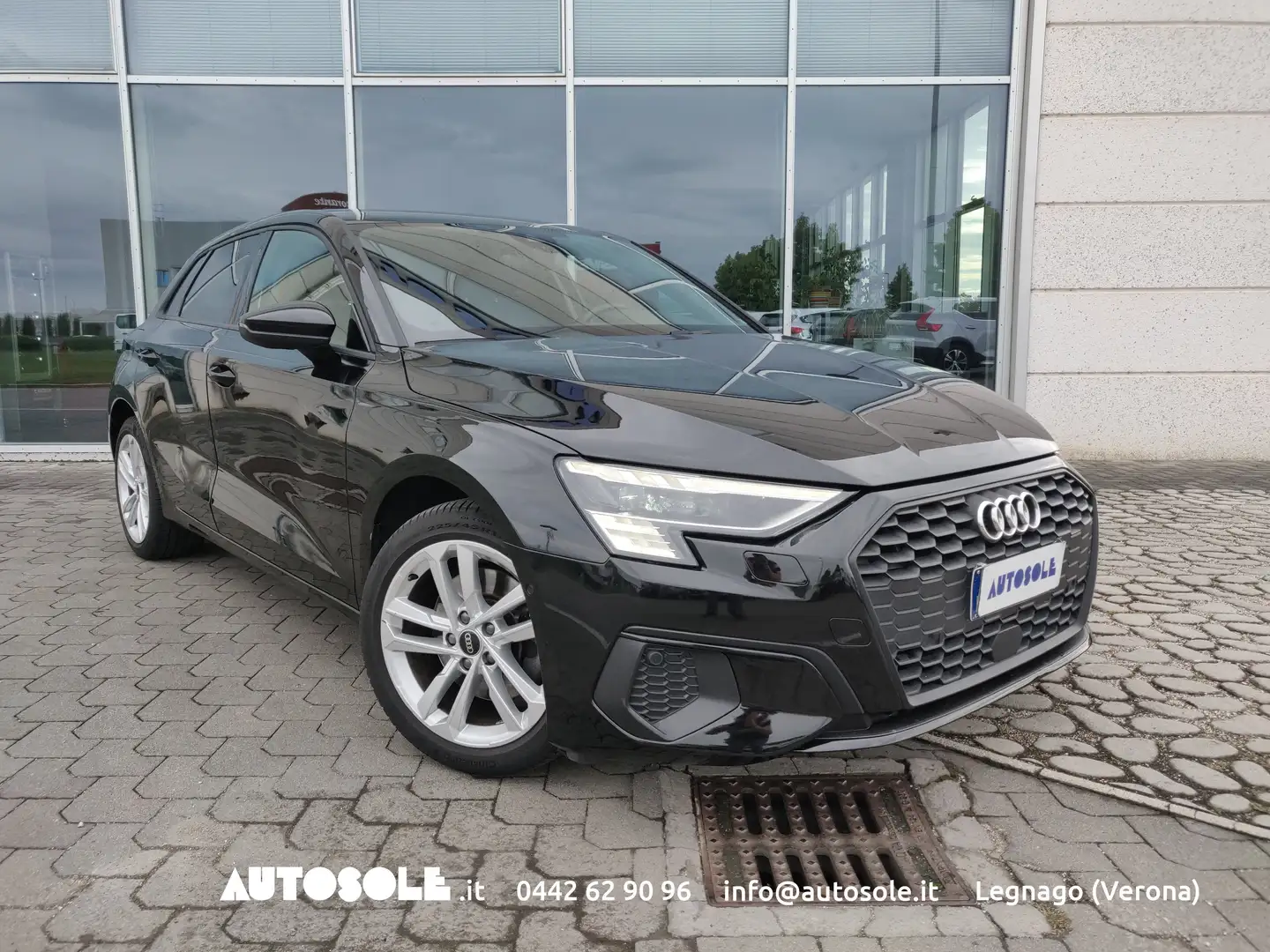 Audi A3 A3 Sportback 30 1.5 G-Tron S-Tronic Full Matrix Noir - 1