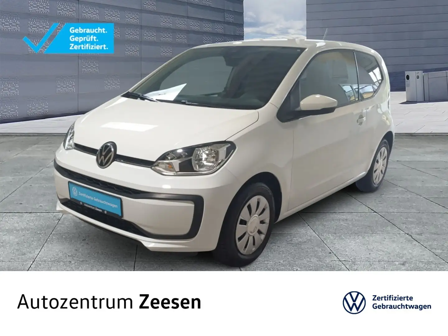 Volkswagen up! ! move up! 1.0 MPI+USB+DAB+MFA+RKA+SERVO+EURO6 Weiß - 1