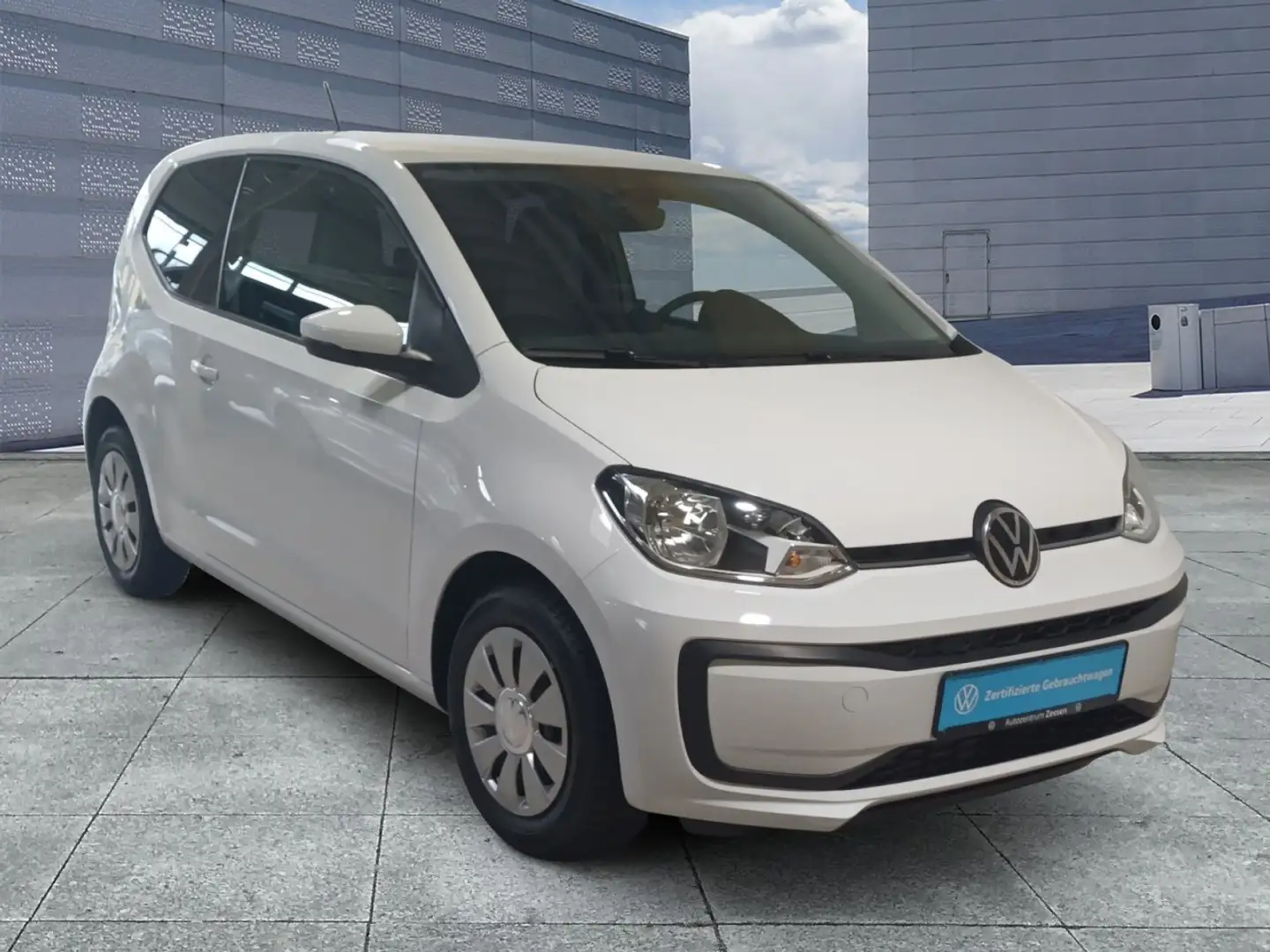 Volkswagen up! ! move up! 1.0 MPI+USB+DAB+MFA+RKA+SERVO+EURO6 Weiß - 2