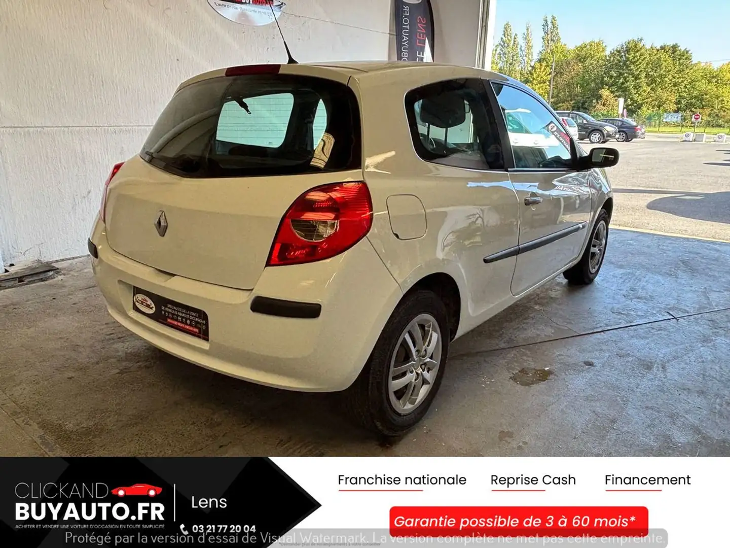 Renault Clio 1.5 DCI EDITION DYNAMIQUE 85CHV BOITE AUTO /CLIMATISATION / REGULATEUR DE VITESSE Blanc - 2