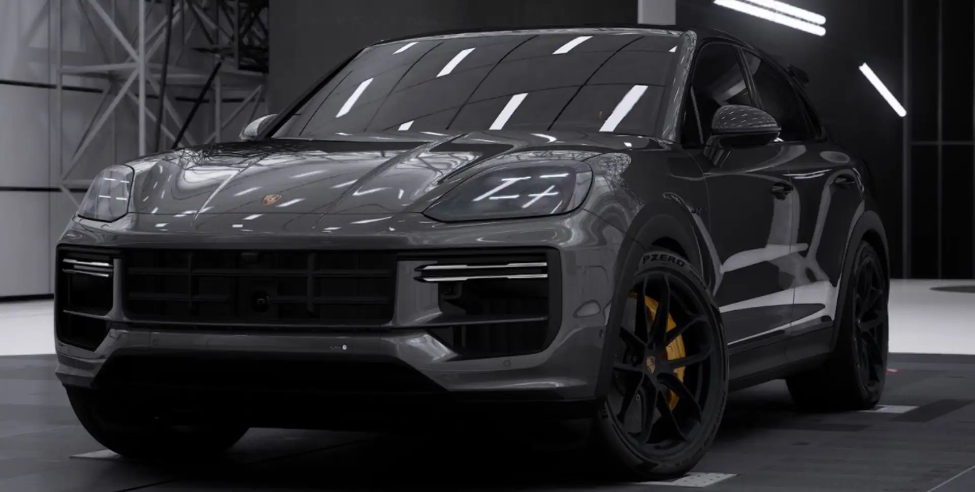 Porsche Cayenne Turbo E-Hybrid Coupe mit GT Paket Grau - 1