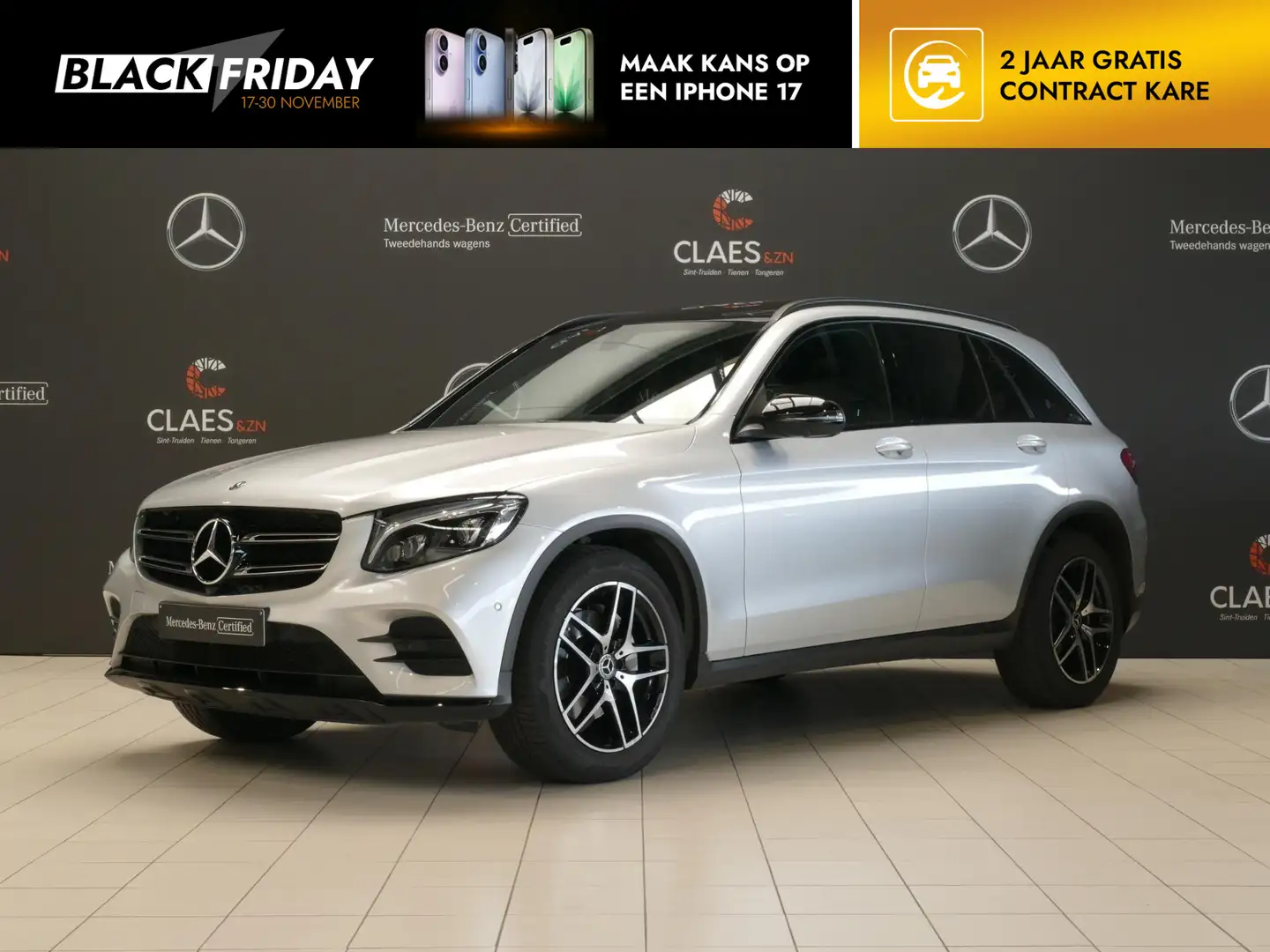 Mercedes-Benz GLC 220 220d 4MATIC AMG Line DOS 7759 Argento - 1