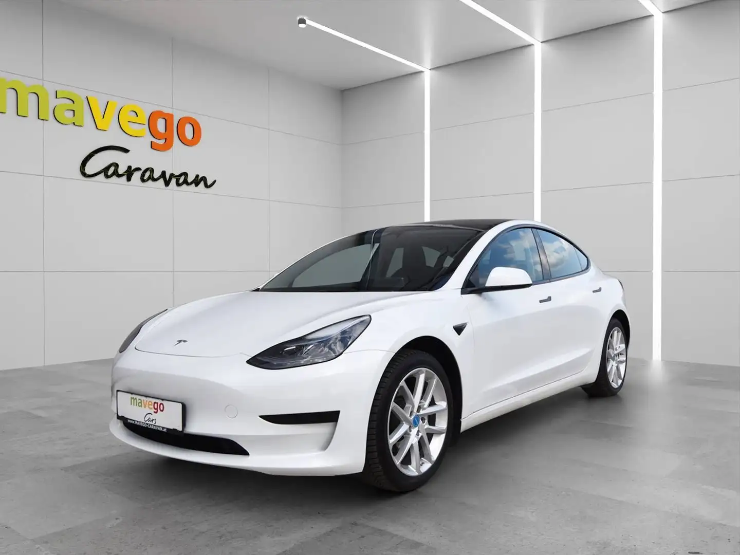 Tesla Model 3 Standard Range RWD **ERSTBESITZ*GARANTIE** Weiß - 1