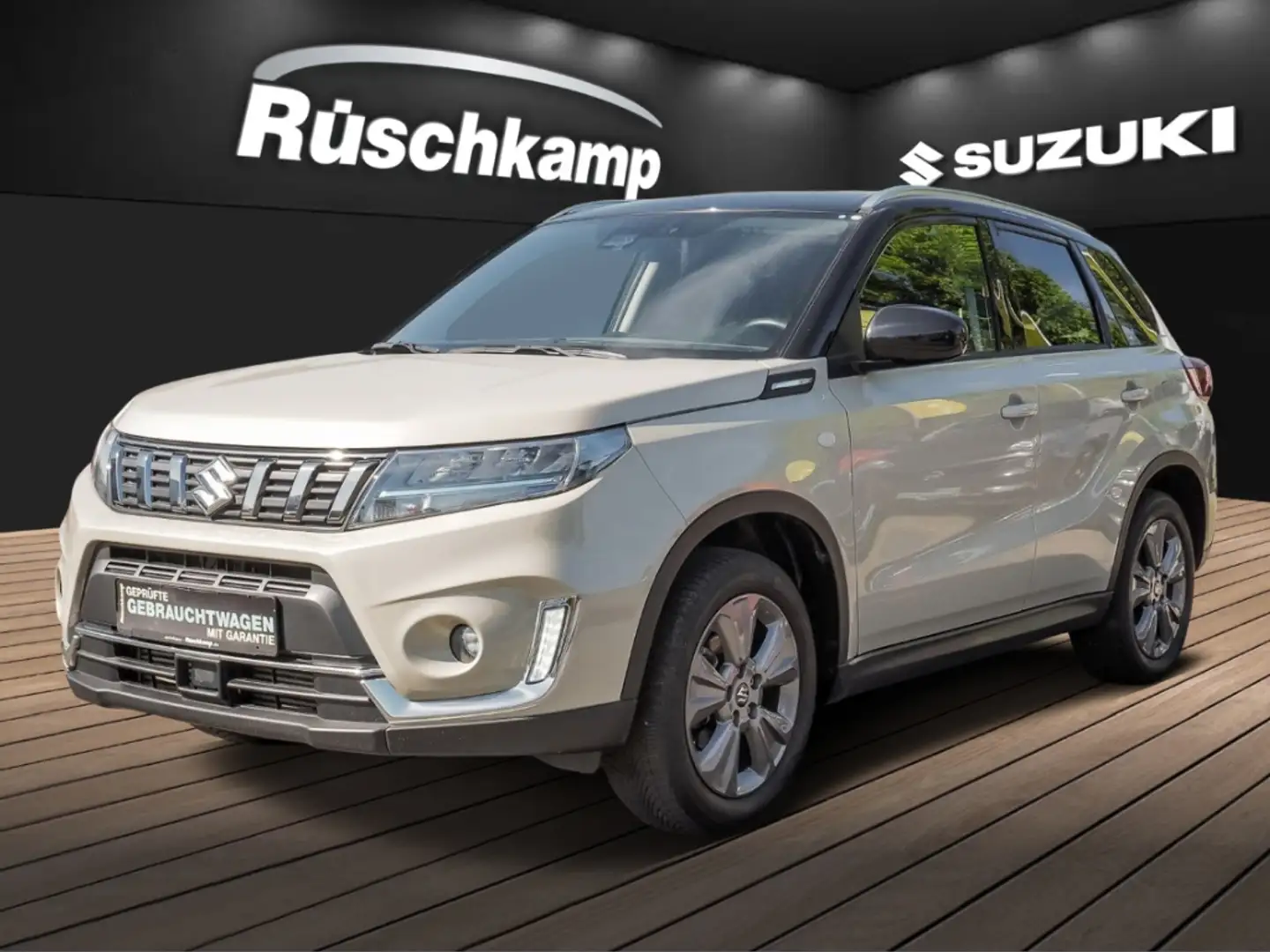 Suzuki Vitara Comfort 1.4 RückKam Voll-LED Klimaauto SHZ ACC All Beige - 1