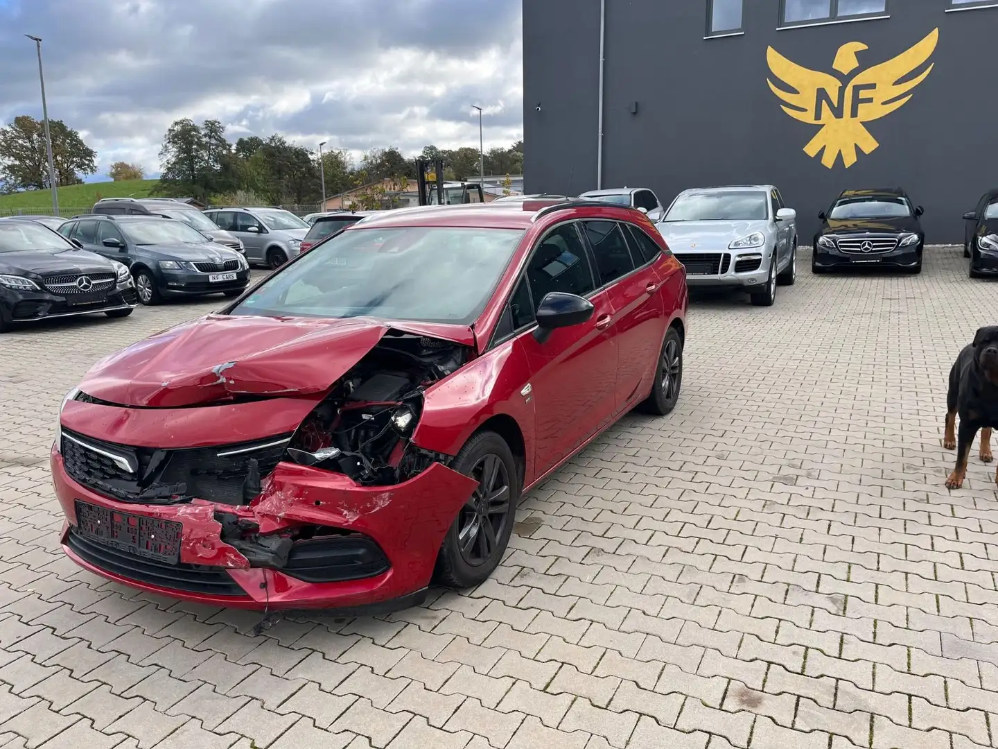Opel Astra K Sports Tourer 1.2 fährt am HOF Rouge - 1