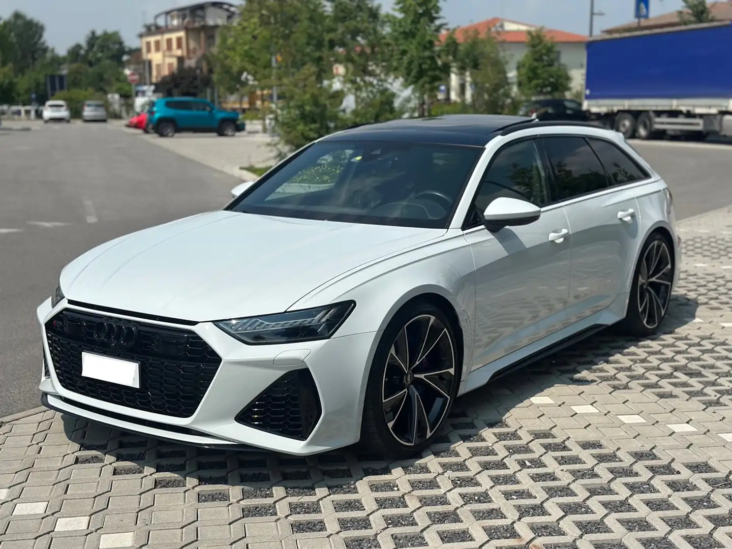Audi RS6 RS6 Avant 4.0 mhev quattro tiptronic Bianco - 1
