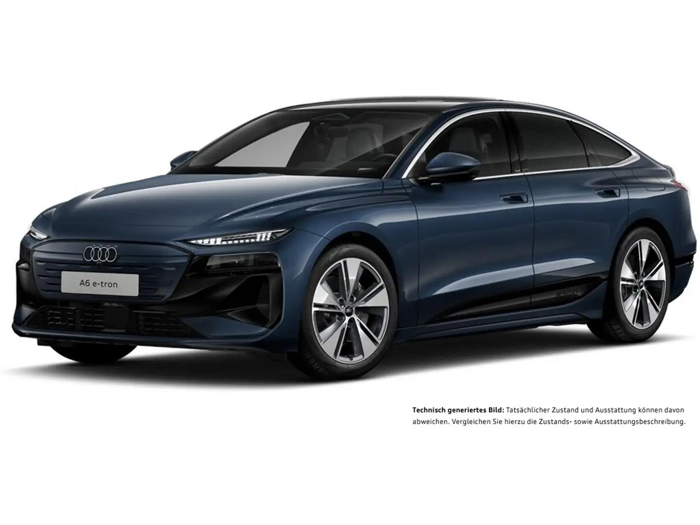 Audi A6 e-tron Sportback performance advanced PANO 20Z Blau - 2