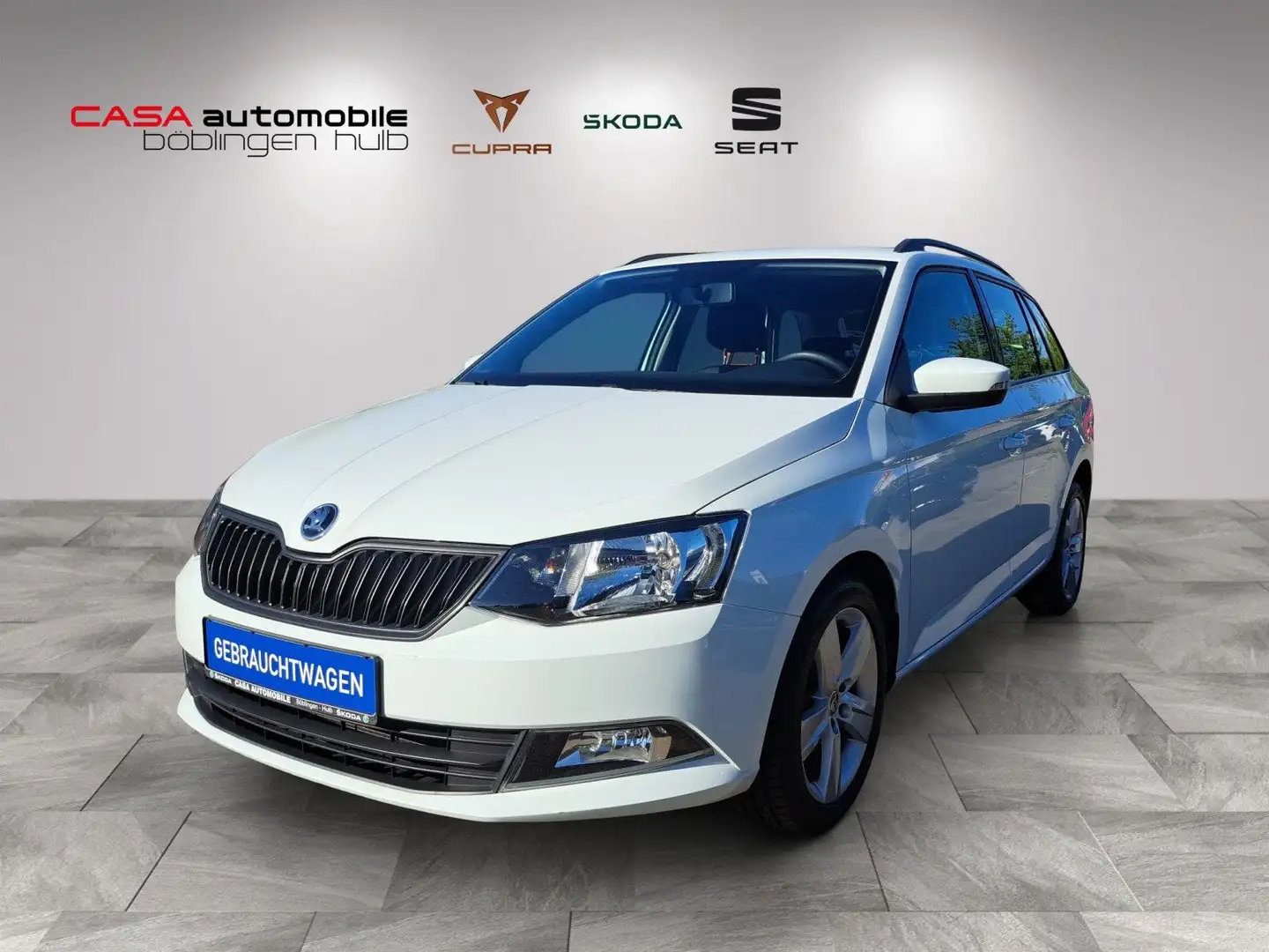 Skoda Fabia Combi Cool Edition 1.2 TSI Klima SHZ PDC Blanc - 1