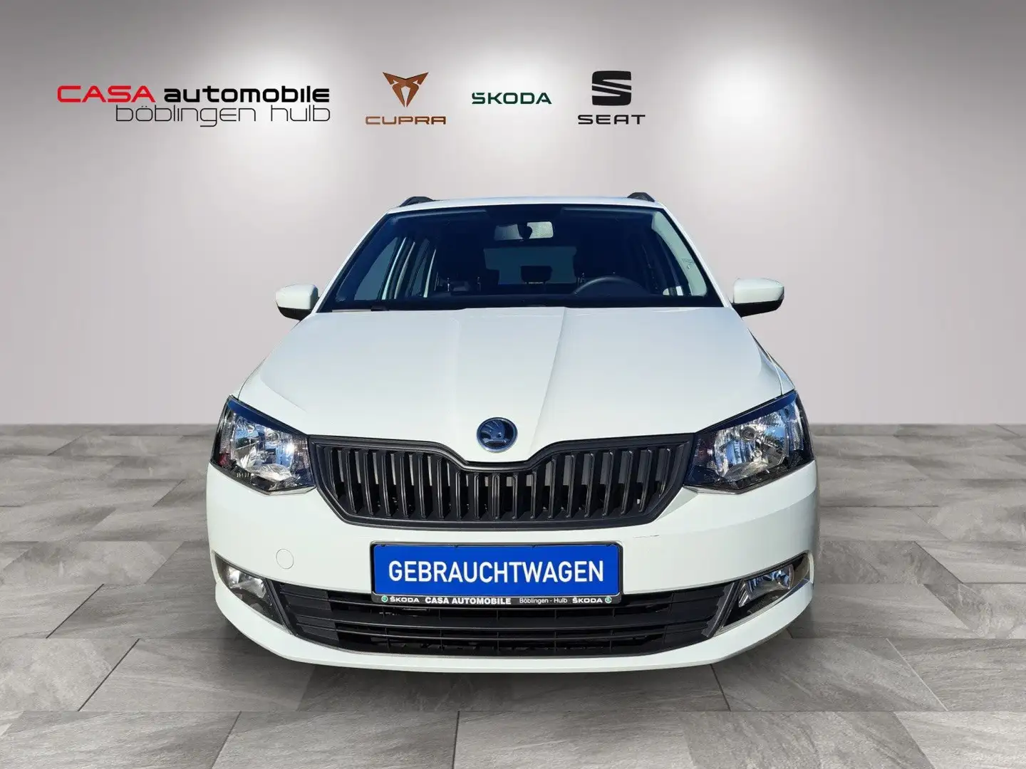 Skoda Fabia Combi Cool Edition 1.2 TSI Klima SHZ PDC Blanc - 2