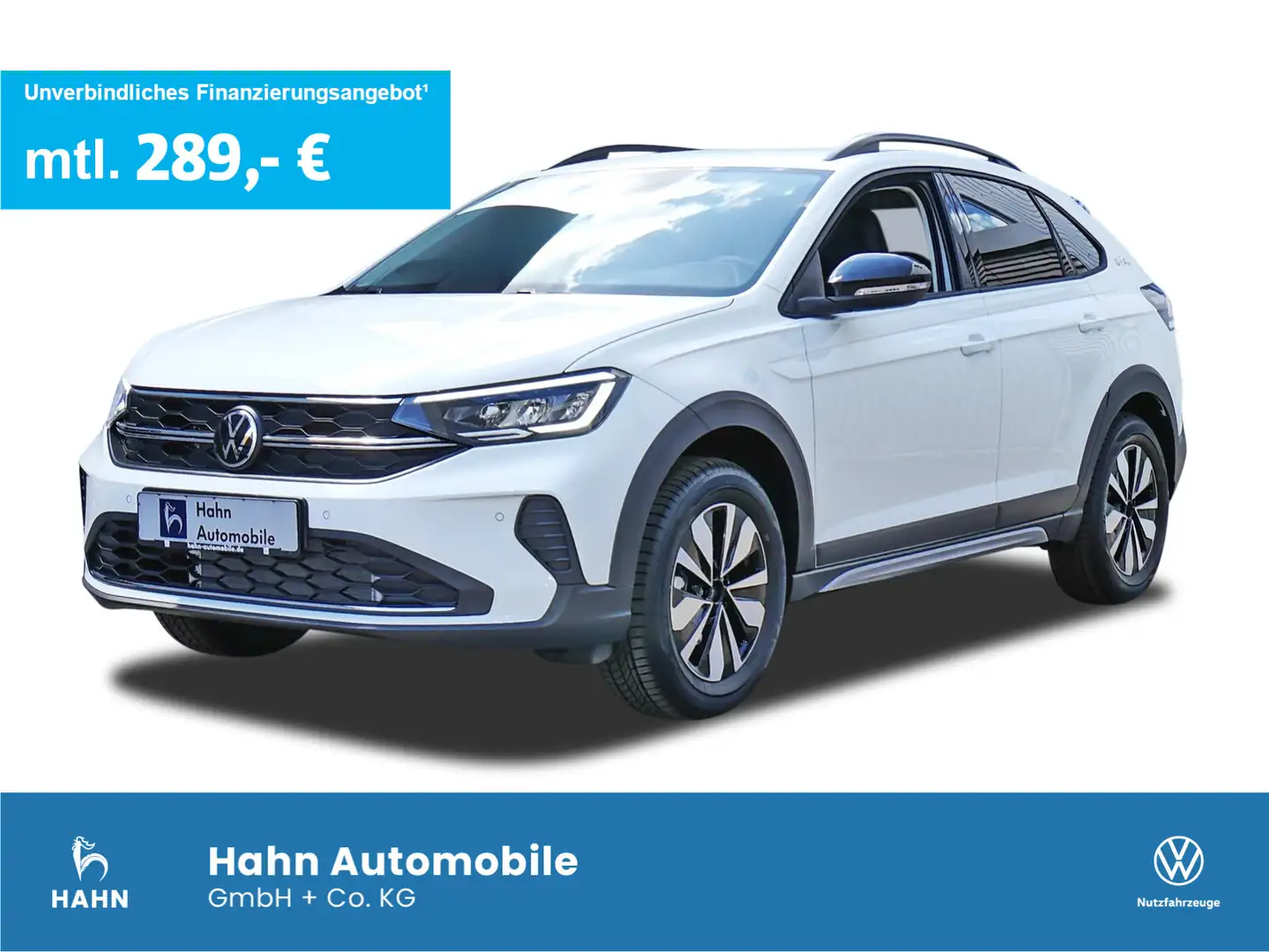 Volkswagen Taigo GOAL 1,0 l TSI OPF 85 kW DSG AHK Weiß - 1