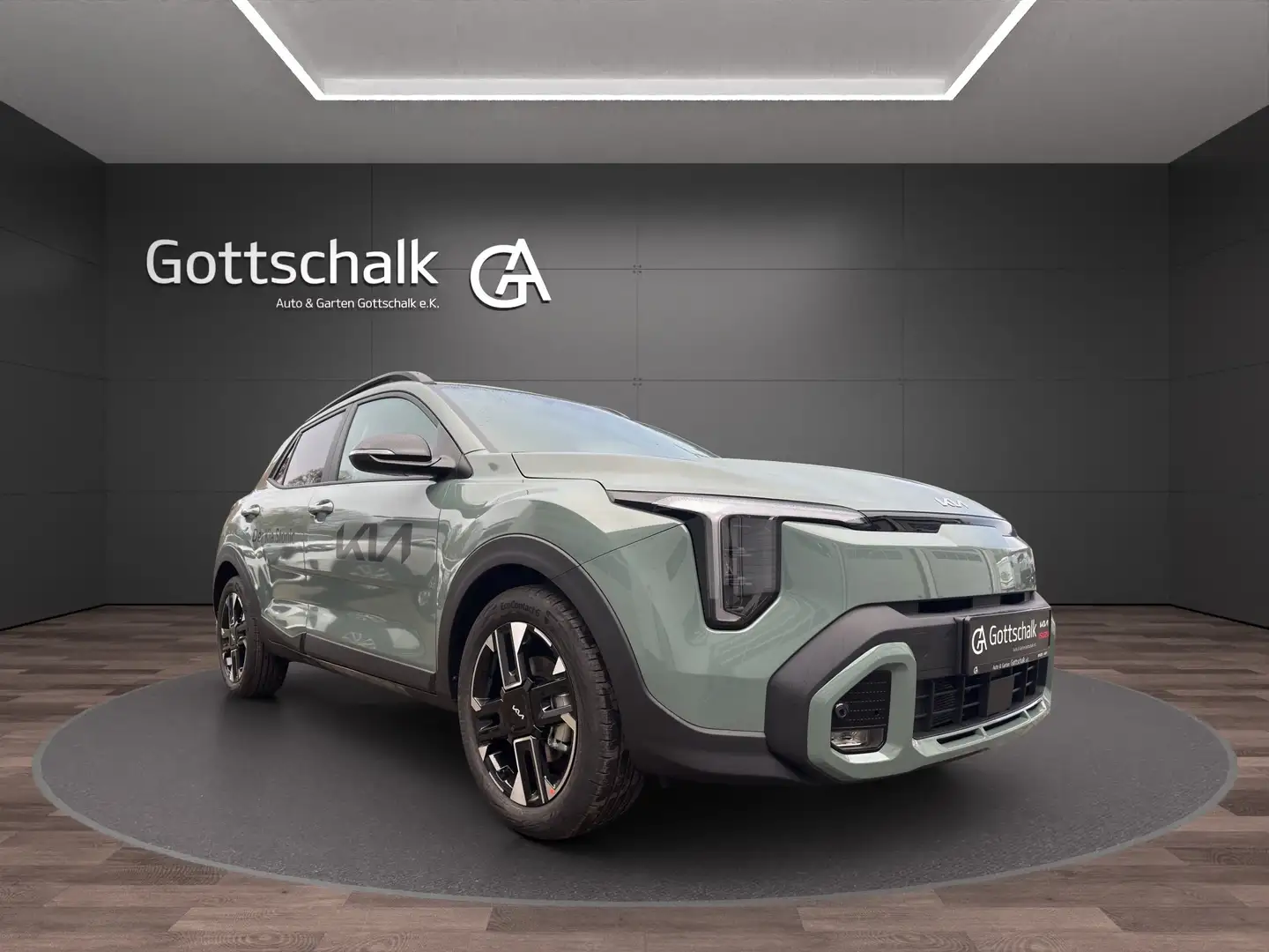 Kia Stonic 1.0 T-GDI 48V DCT GT-Line Grün - 2