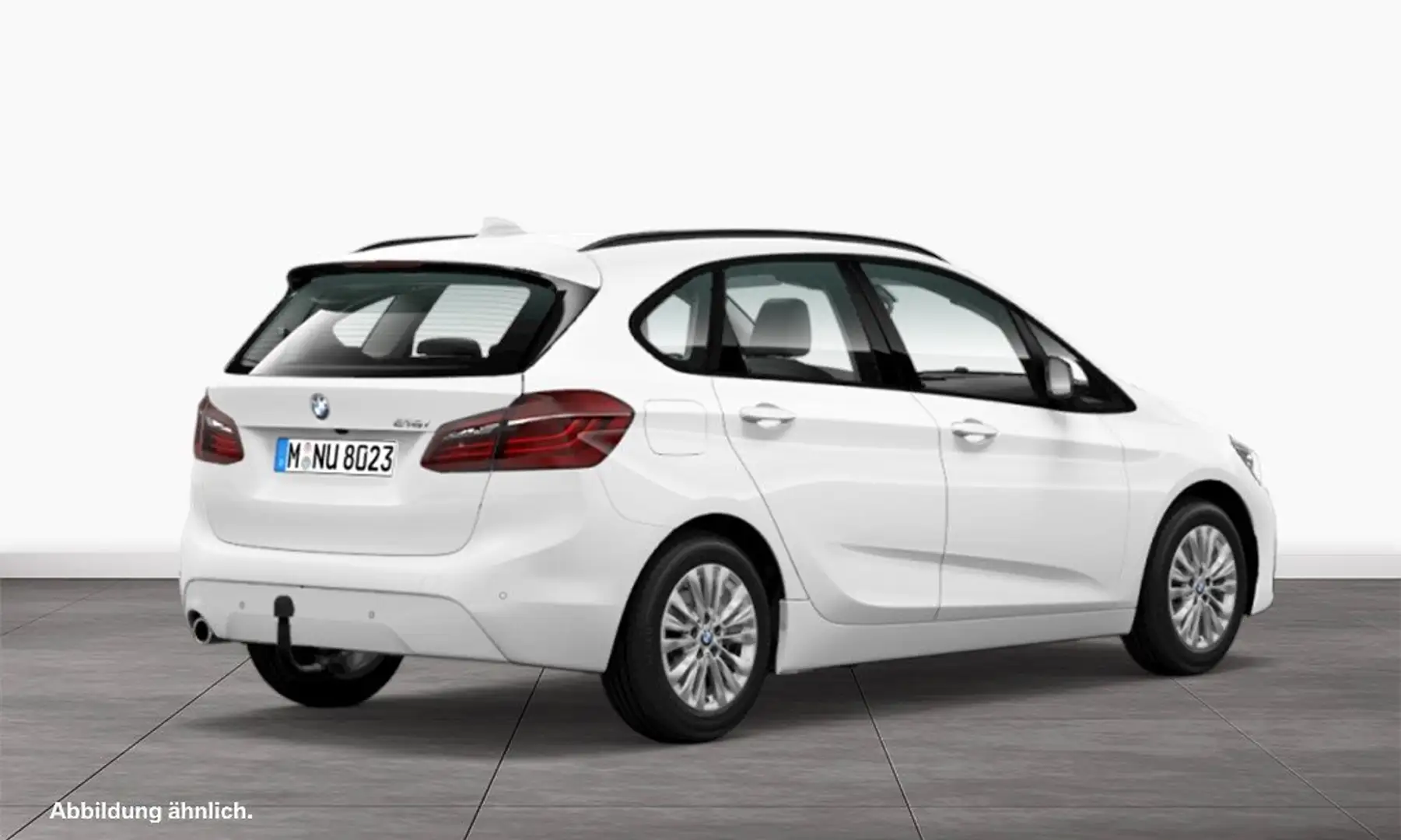 BMW 218 i Active Tourer Advantage HiFi LED RFK Navi Blanc - 2