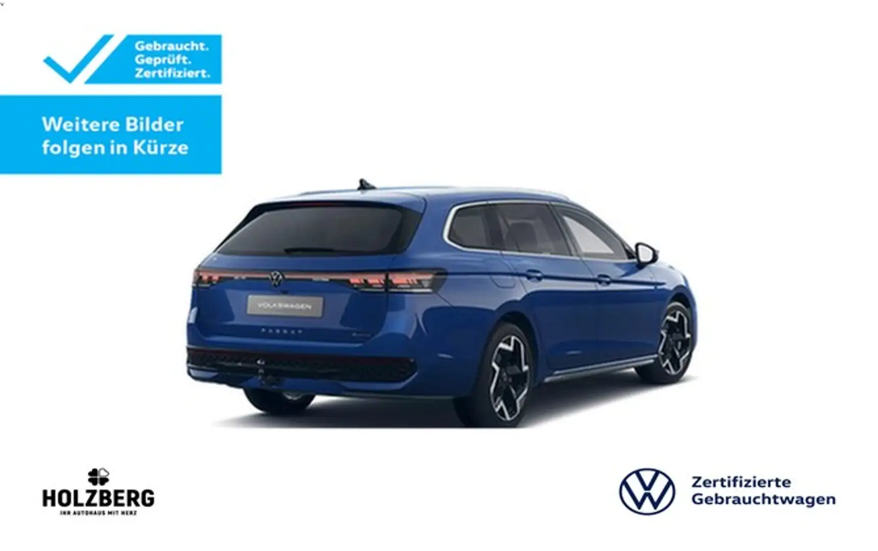 Volkswagen Passat 2.0 TDI R-Line 4Motion AHK+RFK+ACC Blau - 2