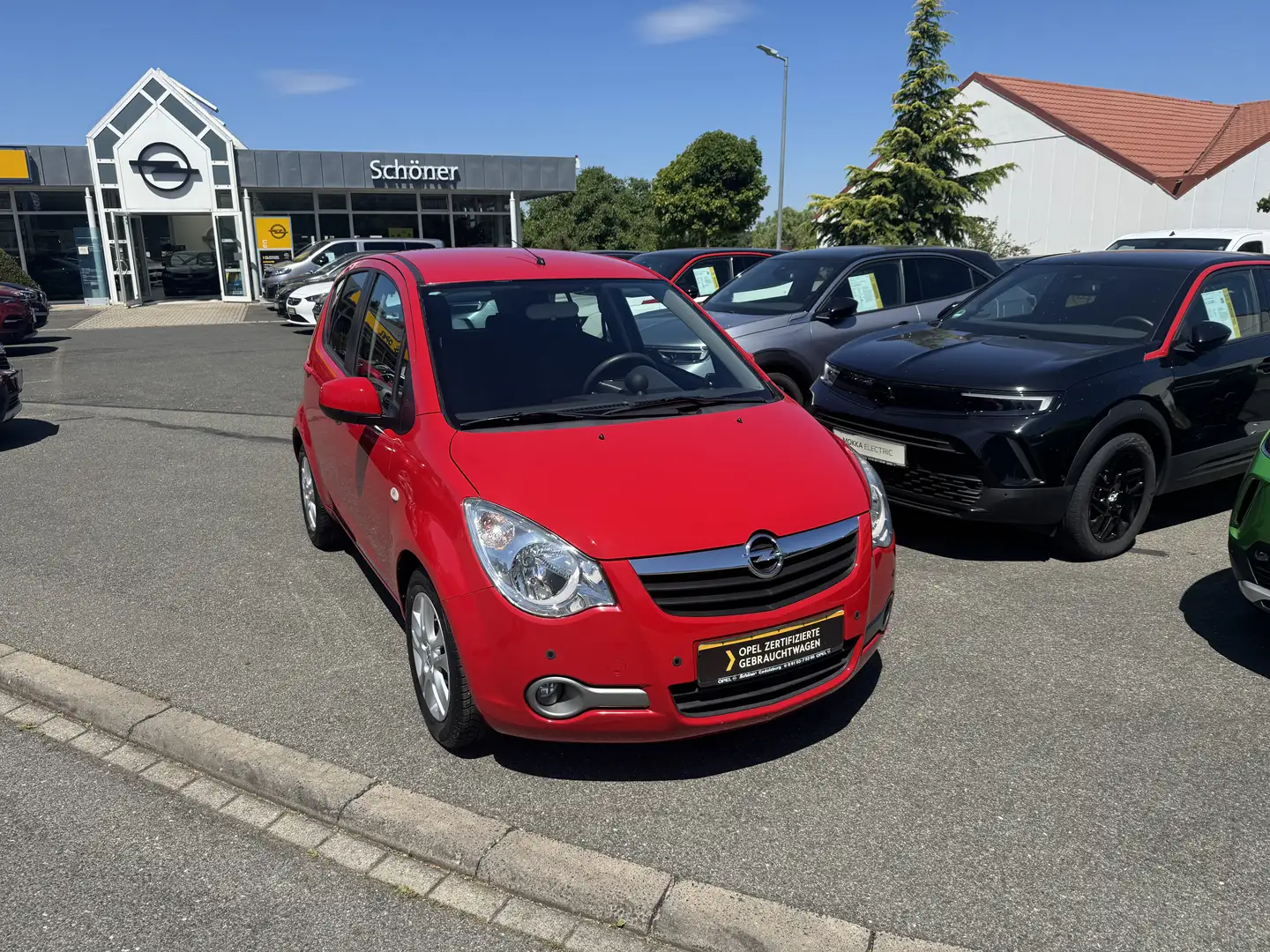 Opel Agila Edition Rood - 1