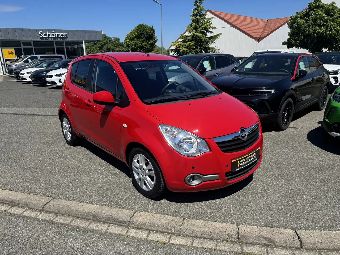 Opel Agila Edition Rood - 2