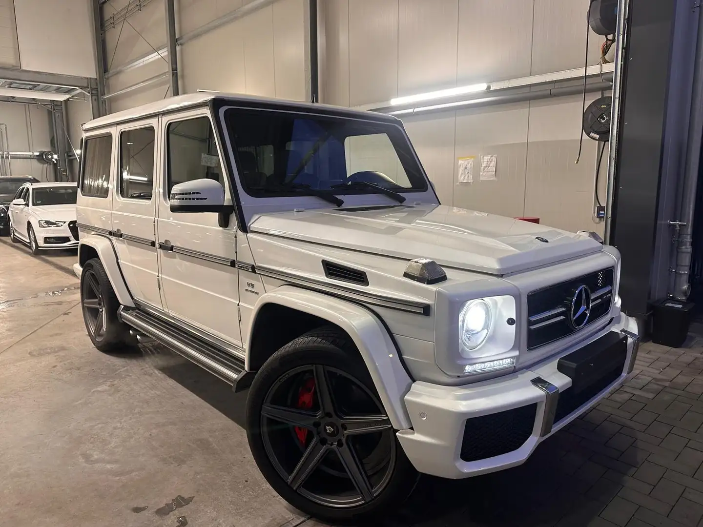 Mercedes-Benz G 63 AMG G 63 AMG Desingo|ACC|SHZ|H&K|AHK|8-Fach|22Zoll Blanc - 1