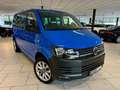 Volkswagen T6 Kombi T6 2.0 TDI 1.HAND AUT 5 SITZE 2xKLIMA AHK TEMP Blauw - thumbnail 2
