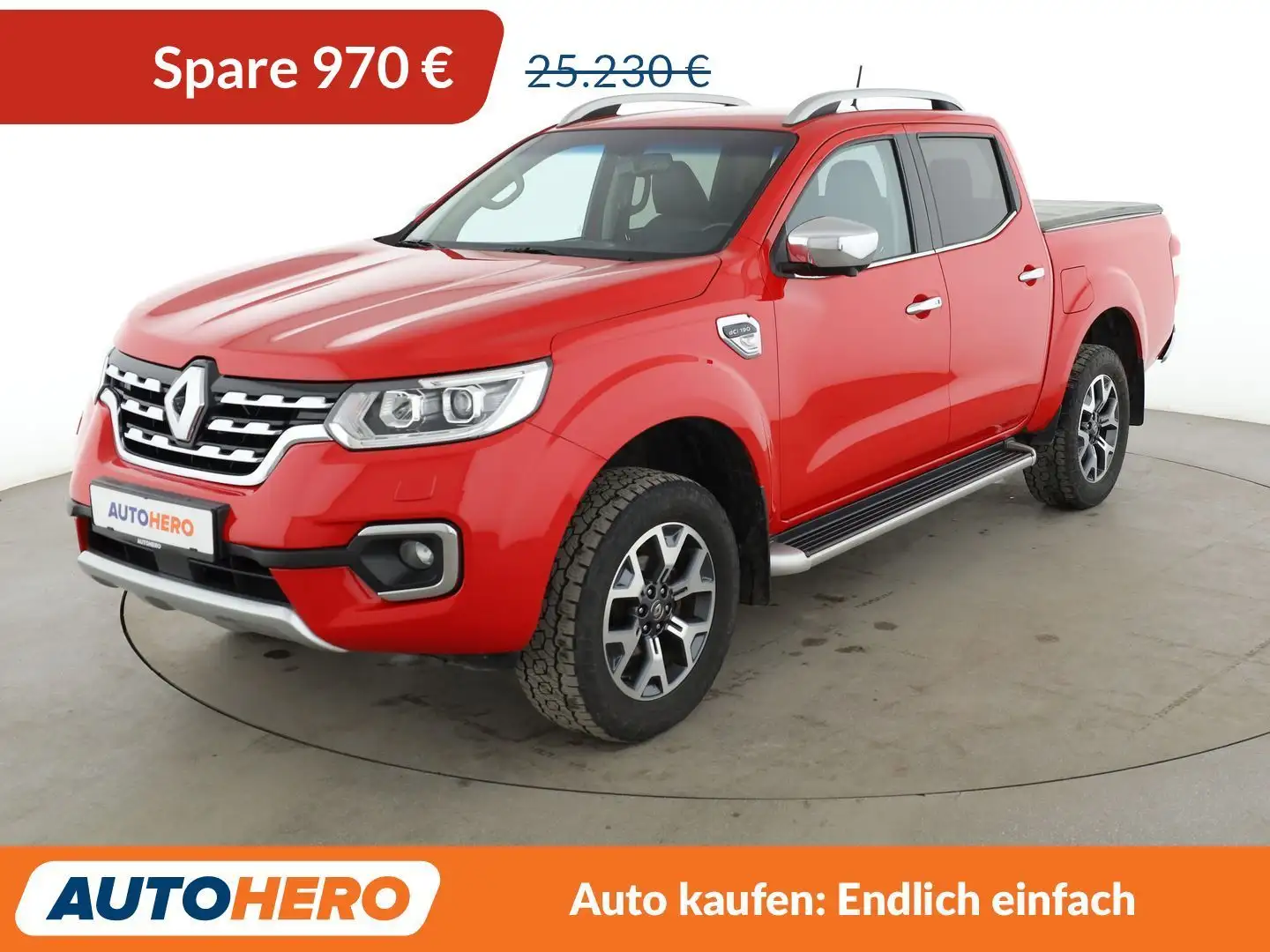 Renault Alaskan 2.3 dCi Diesel Intens Double Cab 4x4 Aut.*NAVI*LED Rouge - 1
