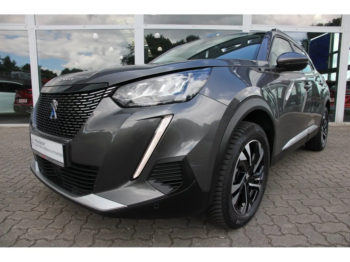 Peugeot 2008 Allure PT 130 Navi RFK AHK Gris - 2