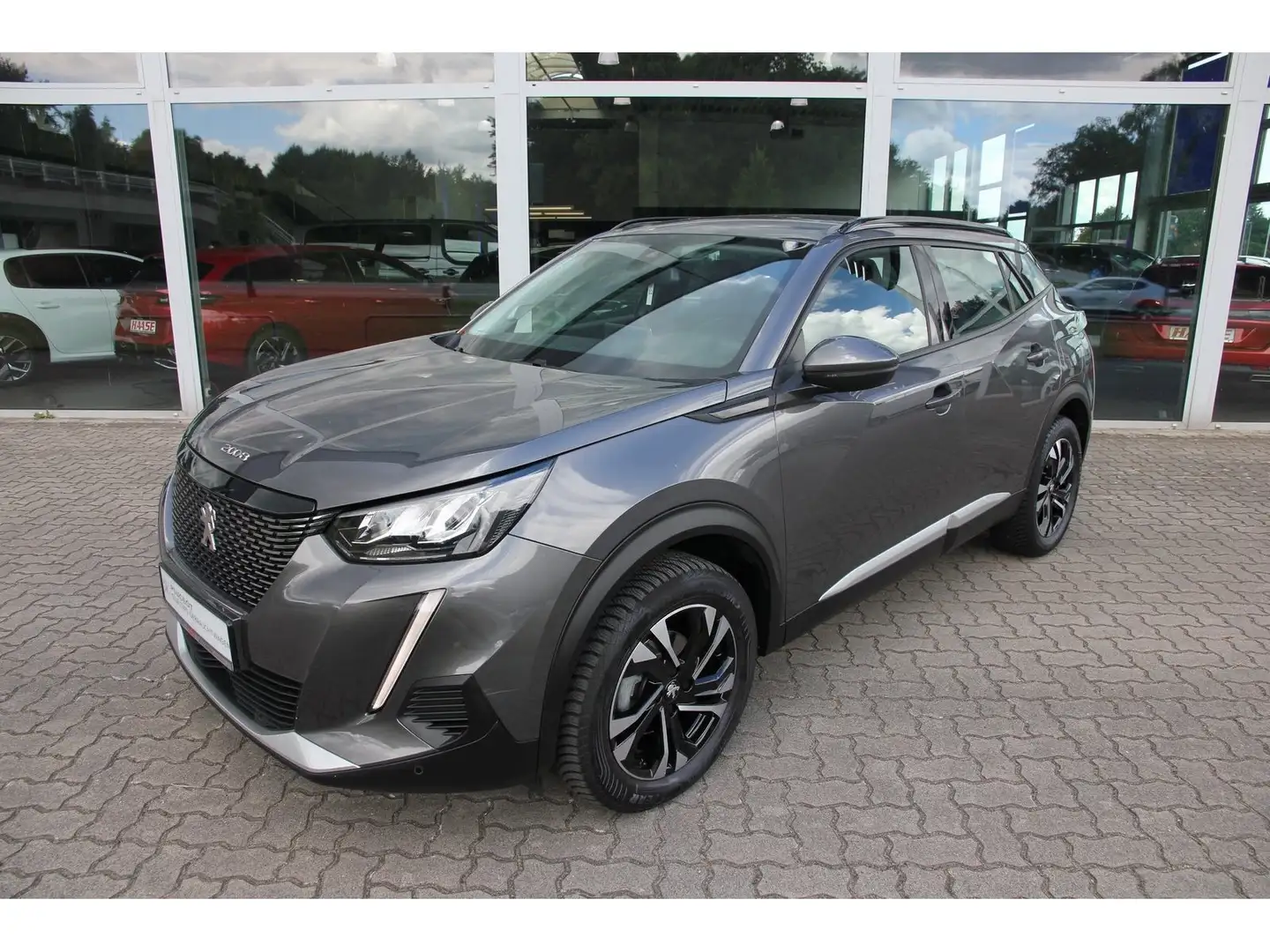 Peugeot 2008 Allure PT 130 Navi RFK AHK Gris - 1