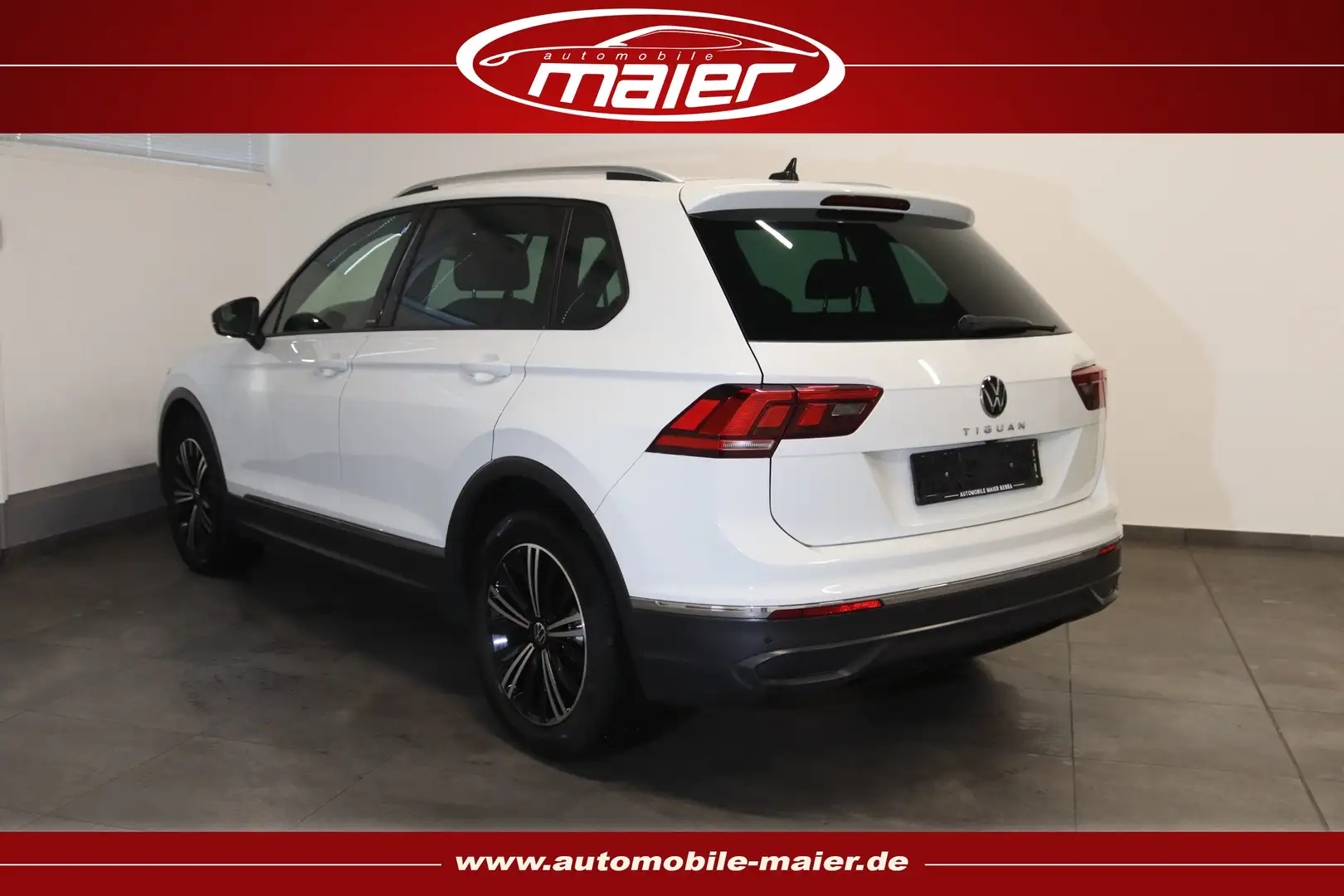 Volkswagen Tiguan 2.0 TDI Active Virt.-KAM-AHK-H K-LED-STHZ White - 2