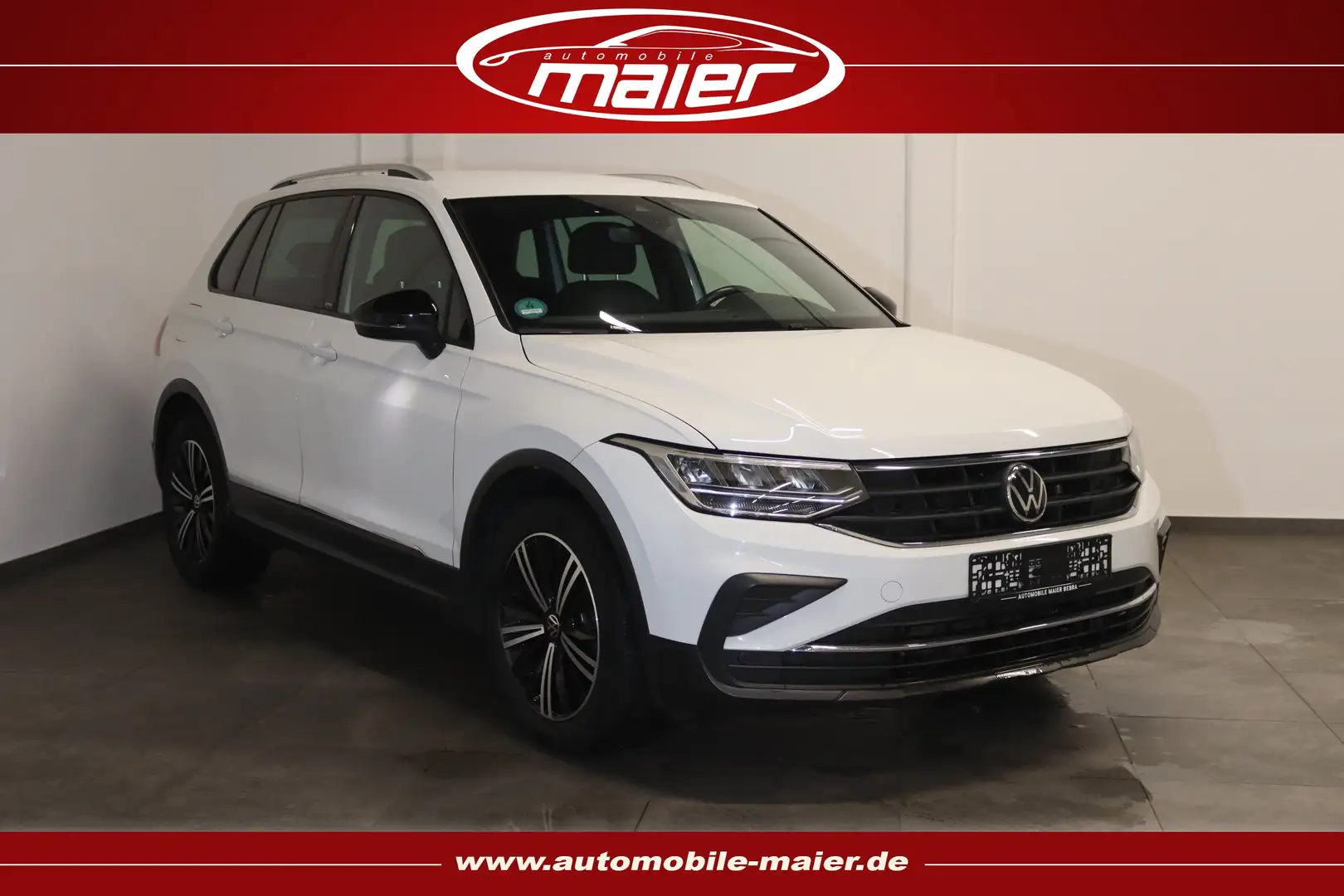 Volkswagen Tiguan 2.0 TDI Active Virt.-KAM-AHK-H K-LED-STHZ White - 1