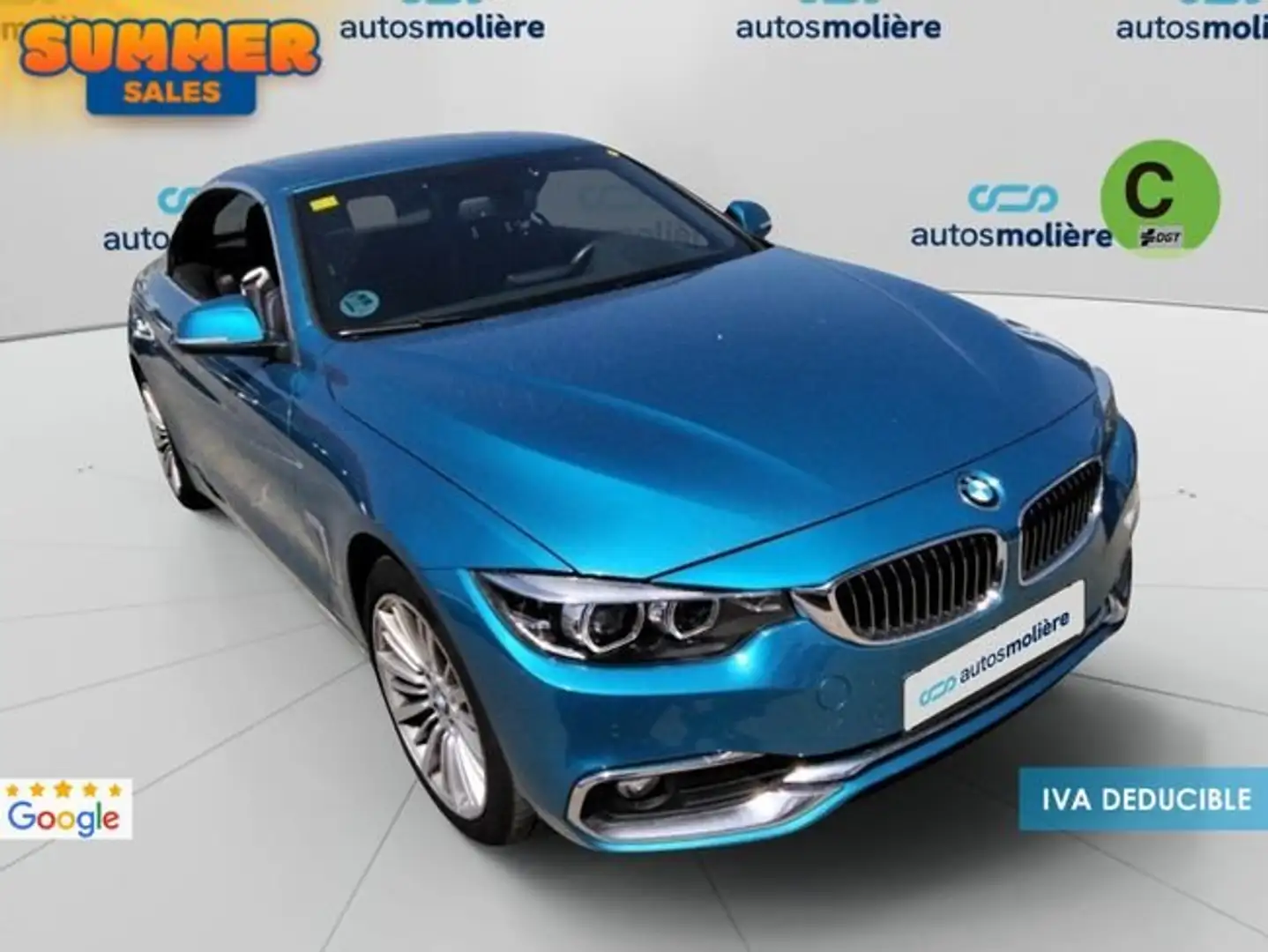 BMW BMW Serie 4 430i+xDrive+Cabrio+185+kW+%28252+CV%29 Azul - 2