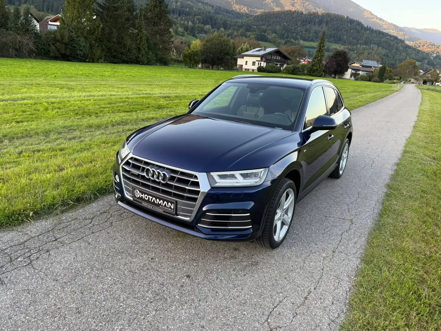 Audi Q5 2.0 TDI DSG Quattro 3x S-Line Plus AHK LED 3 Zonen Blau - 1
