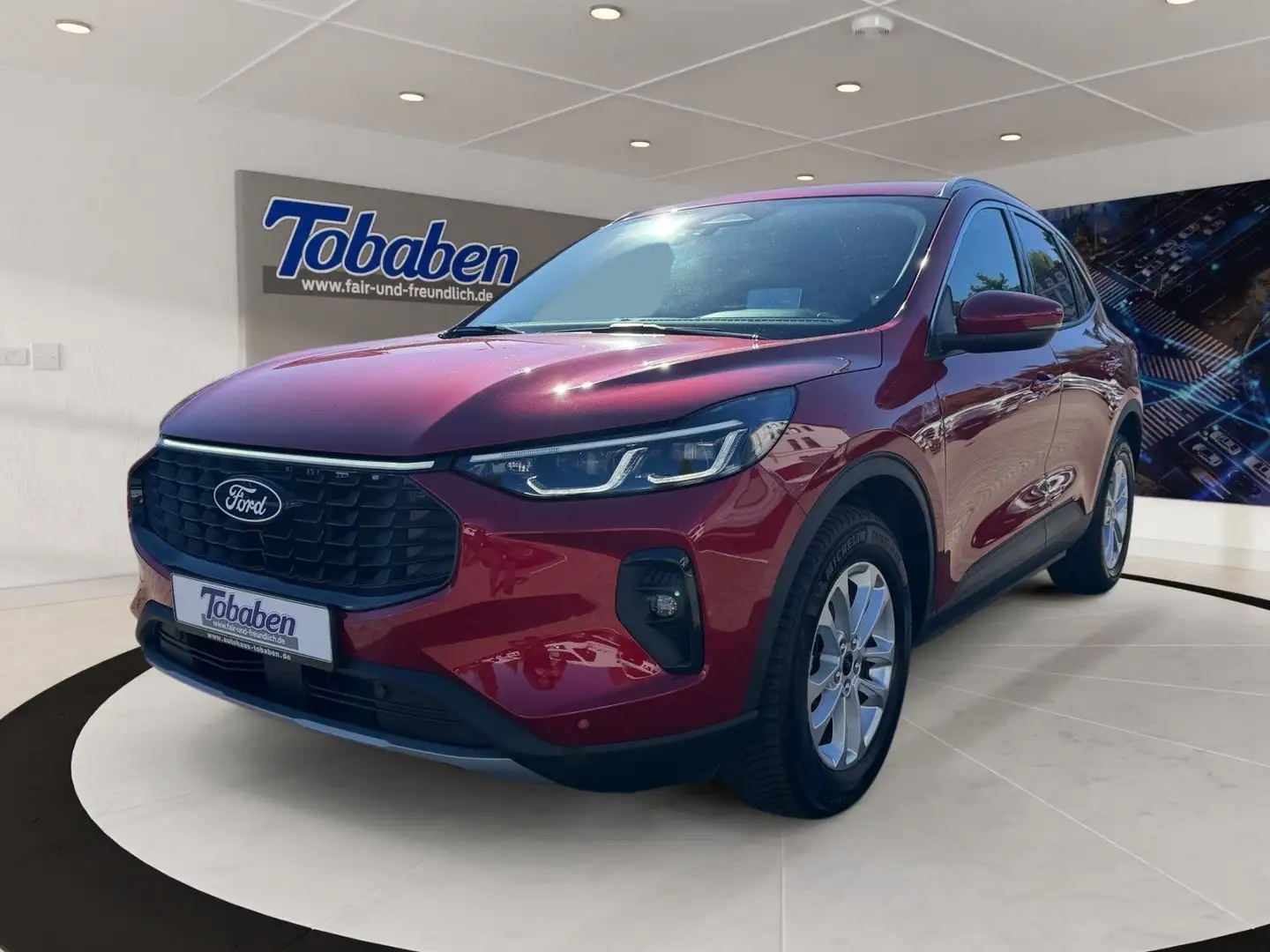 Ford Kuga 1.5 EcoBoost Titanium / Aut./ 4 Jahre FGS Rojo - 1