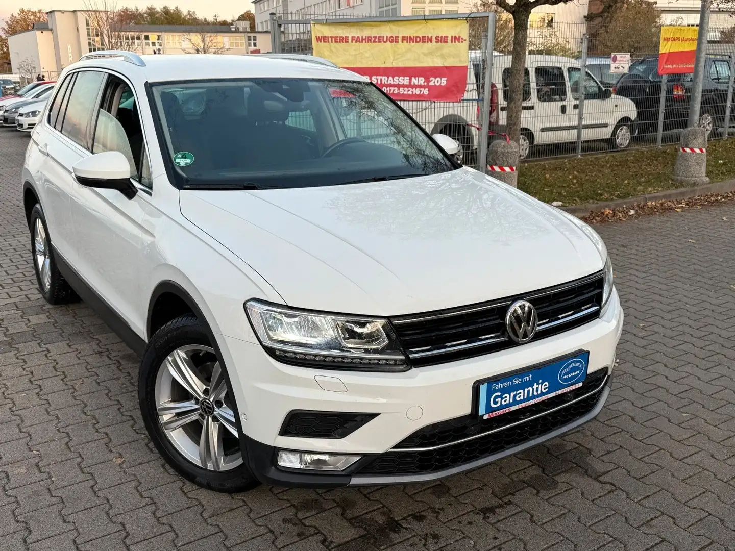 Volkswagen Tiguan 2.0TDI HIGHLINE BMT. 4MOTION*NAVI*DSG*AHK Blanc - 1