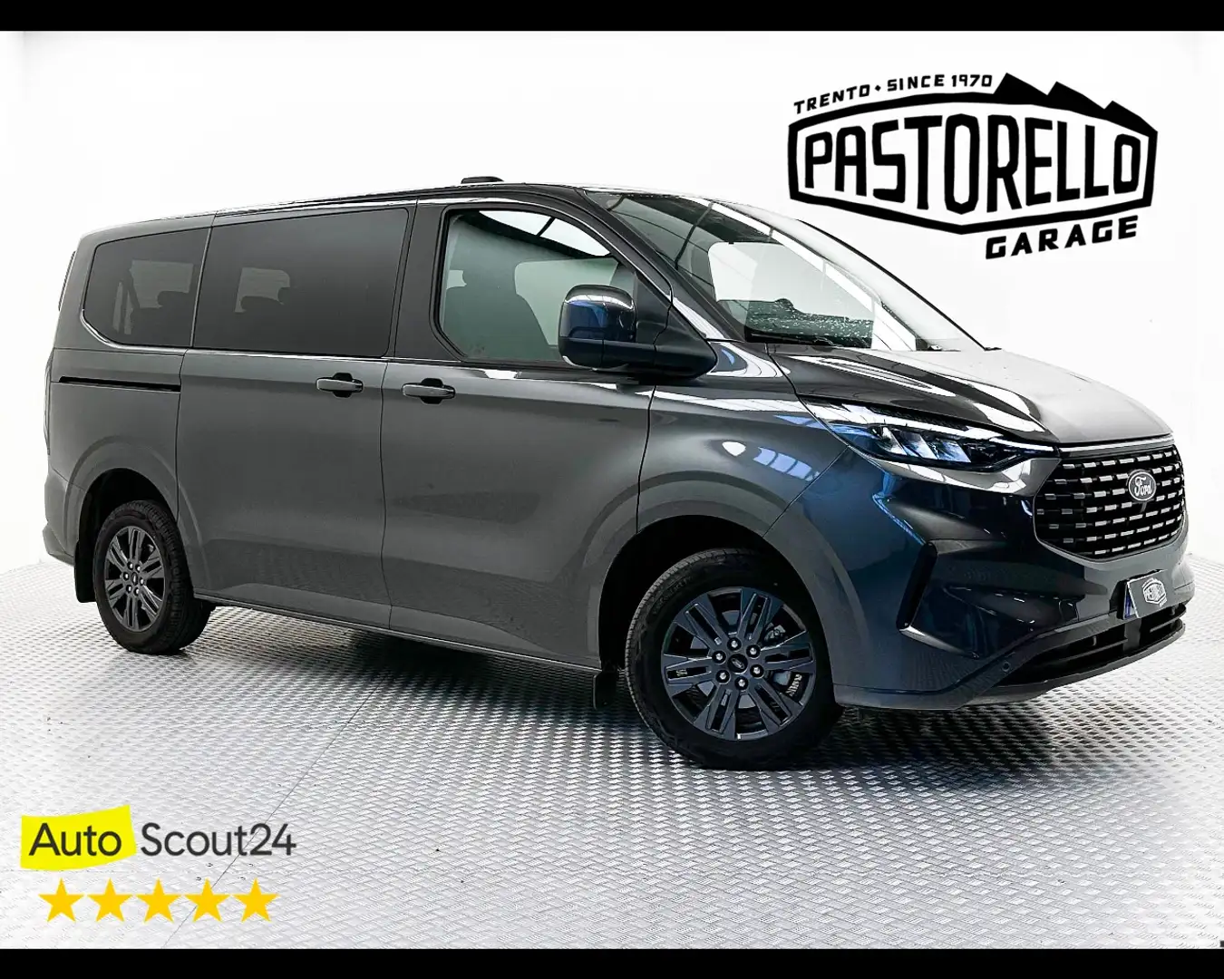 Ford Tourneo Custom 320 2.0 EcoBlue 170CV aut. PC Titanium Сірий - 1