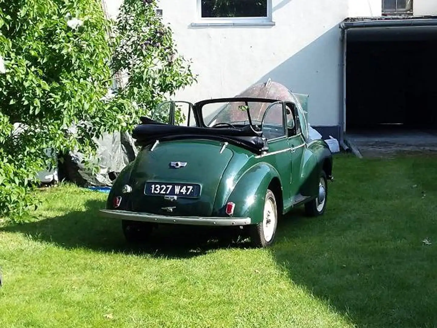 Oldtimer Morris Minor Split Window Verde - 1