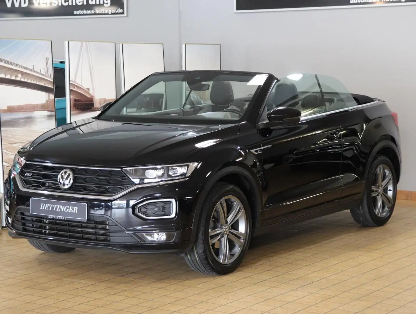 Volkswagen T-Roc Cabriolet R-Line 1.5 TSI DSG, 18",Navi,LED Schwarz - 1