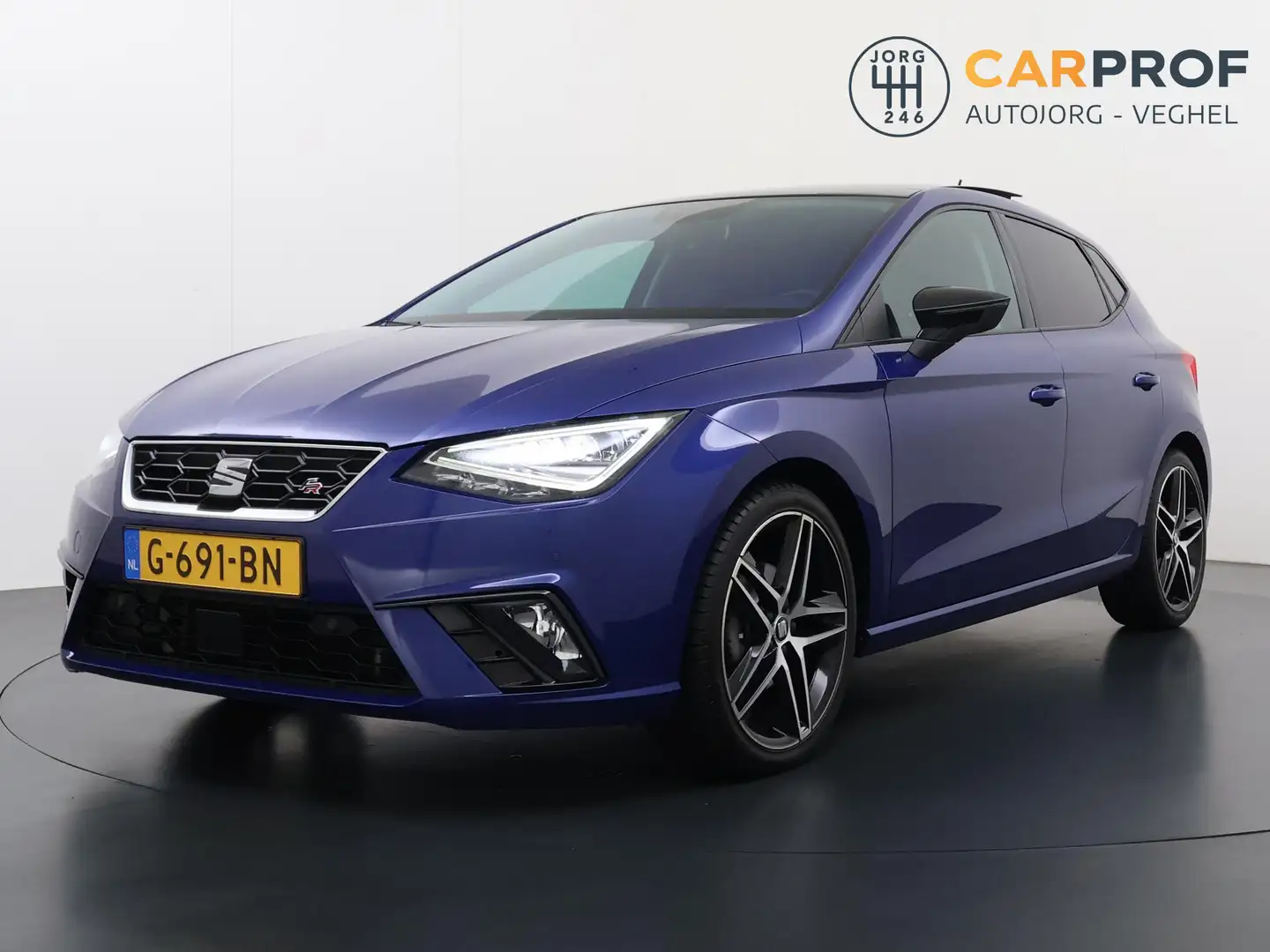 SEAT Ibiza 1.0 TSI FR Business Intense Panoramadak Led 115PK Blauw - 1