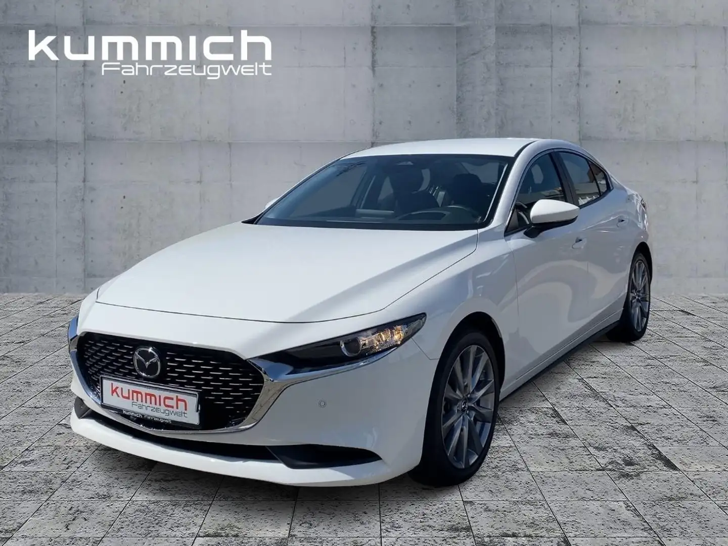 Mazda 3 Centre-Line Fastback Automatik Weiß - 1