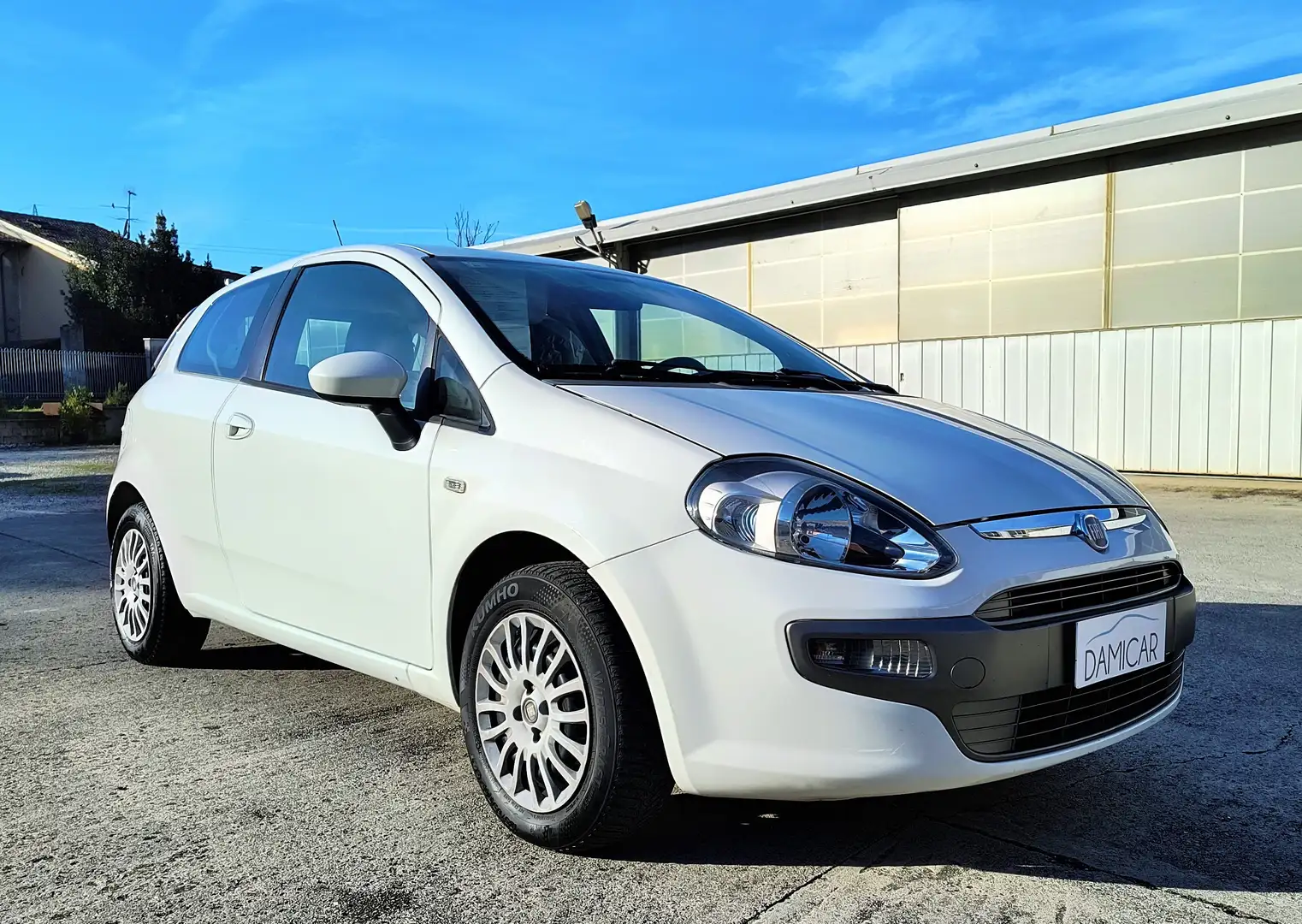 Fiat Punto Evo 3p 1.4 Gpl 77cv *Ok Neopatentati* Wit - 2