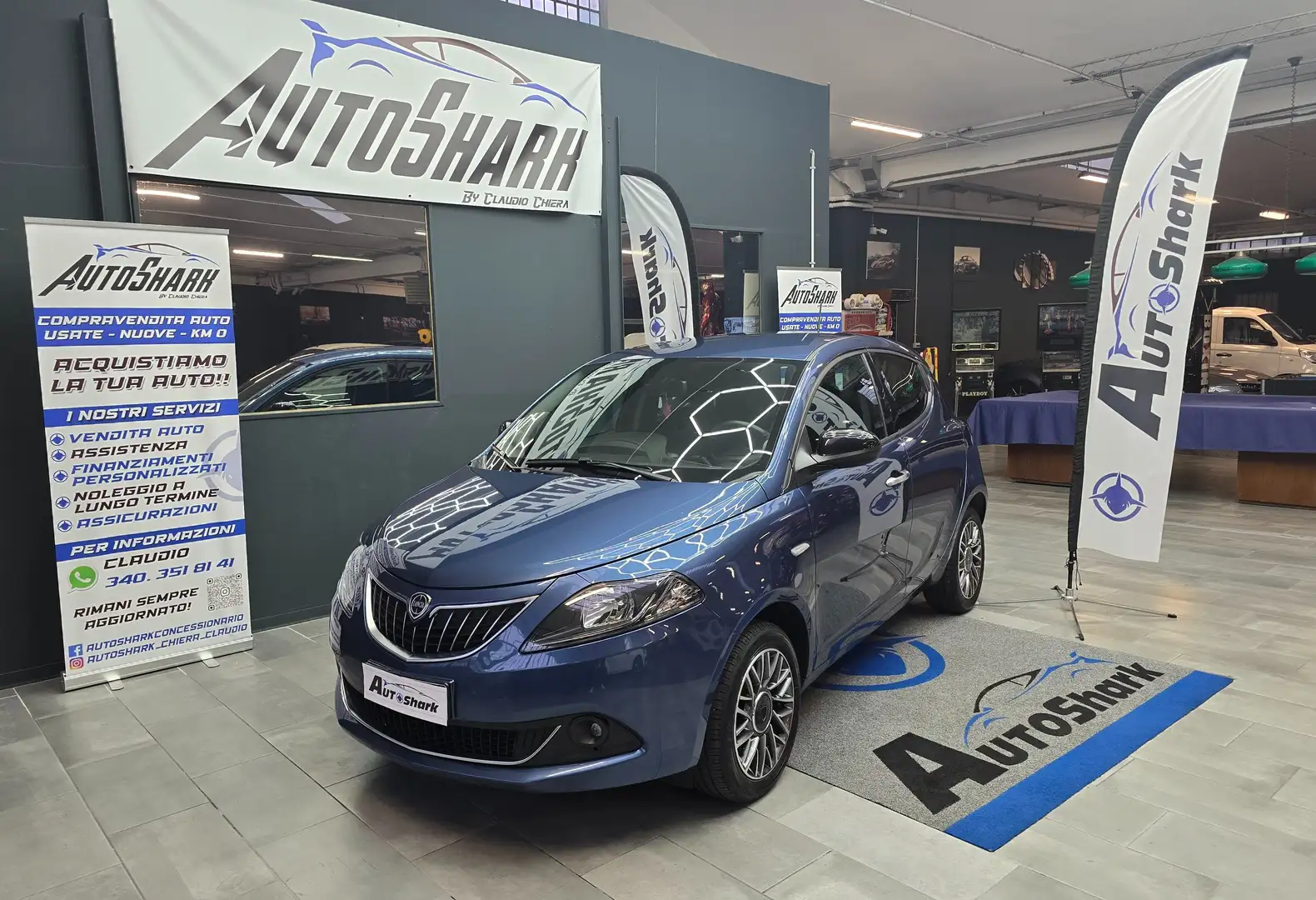 Lancia Ypsilon Ypsilon 1.0 firefly hybrid Gold Plus s Blu/Azzurro - 2