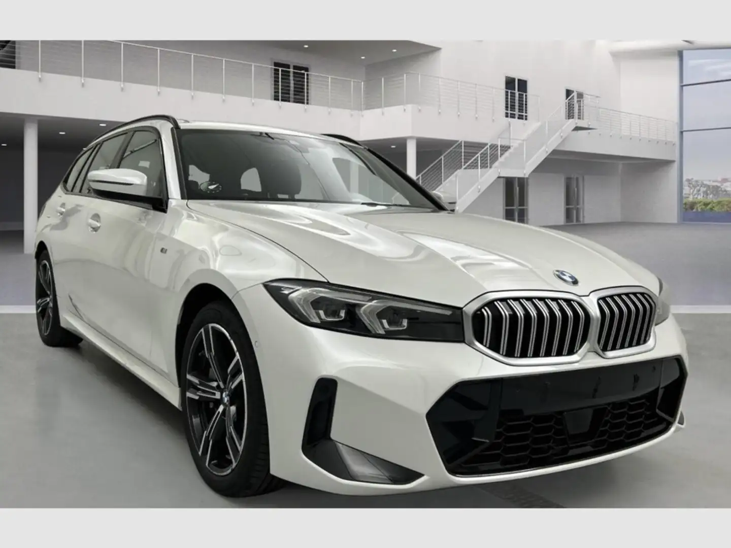 BMW 330 2.0 330I M-SPORT TOURING XDRIVE AUTO Blanc - 2