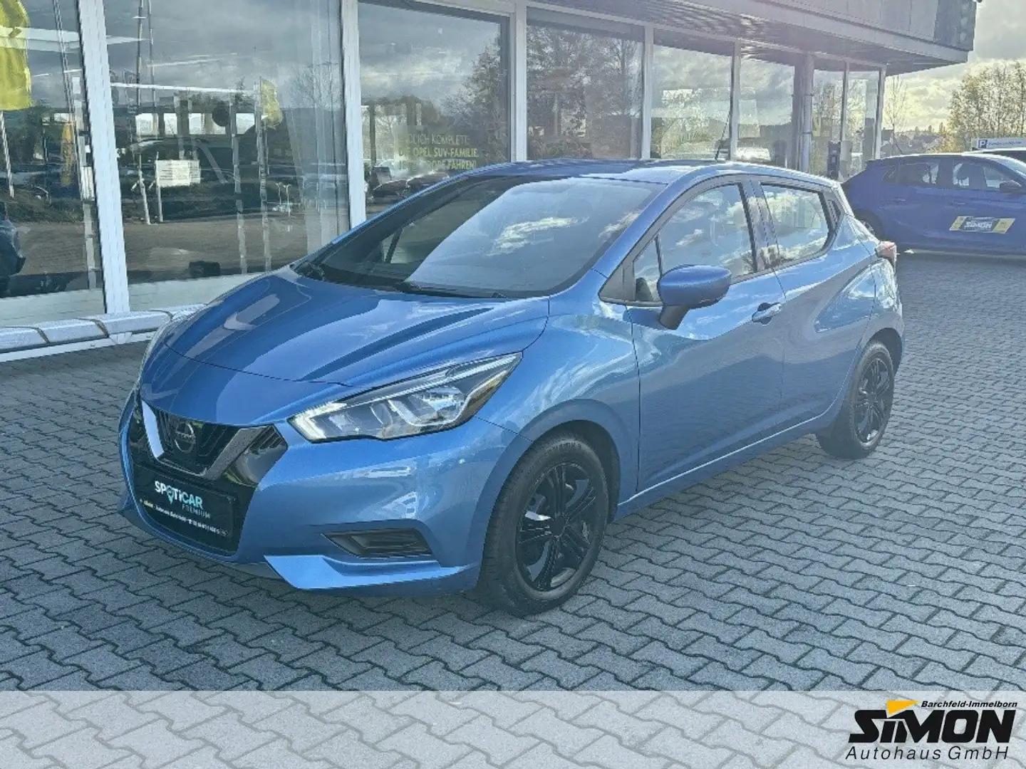 Nissan Micra 1.0 Acenta 5T 71PS  / ALU, PDC, Navi, Sitzheizung Blu/Azzurro - 2