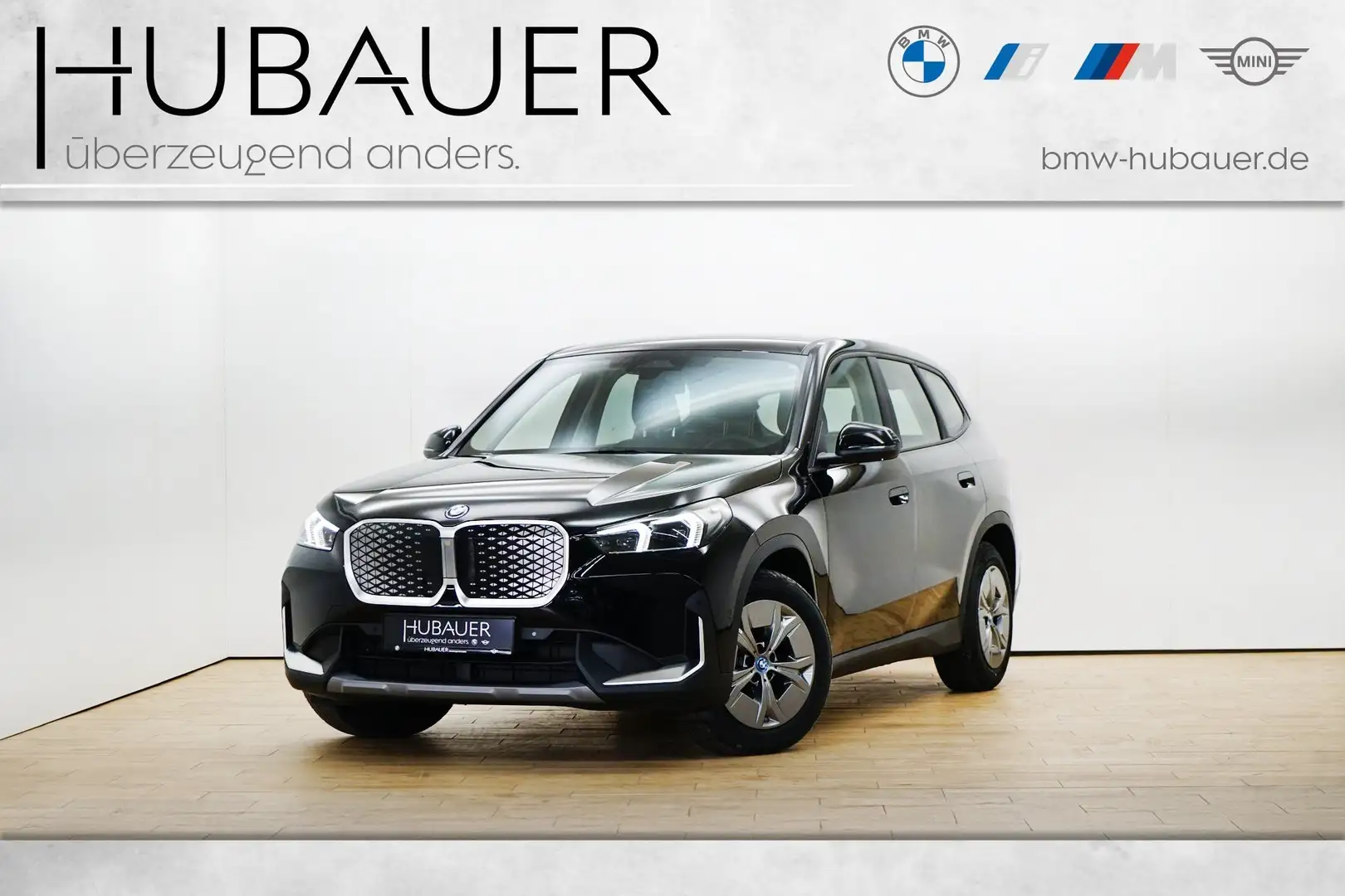 BMW iX1 eDrive20 [LED, RFK, LRH, Komfortzugang, DAB] Schwarz - 1