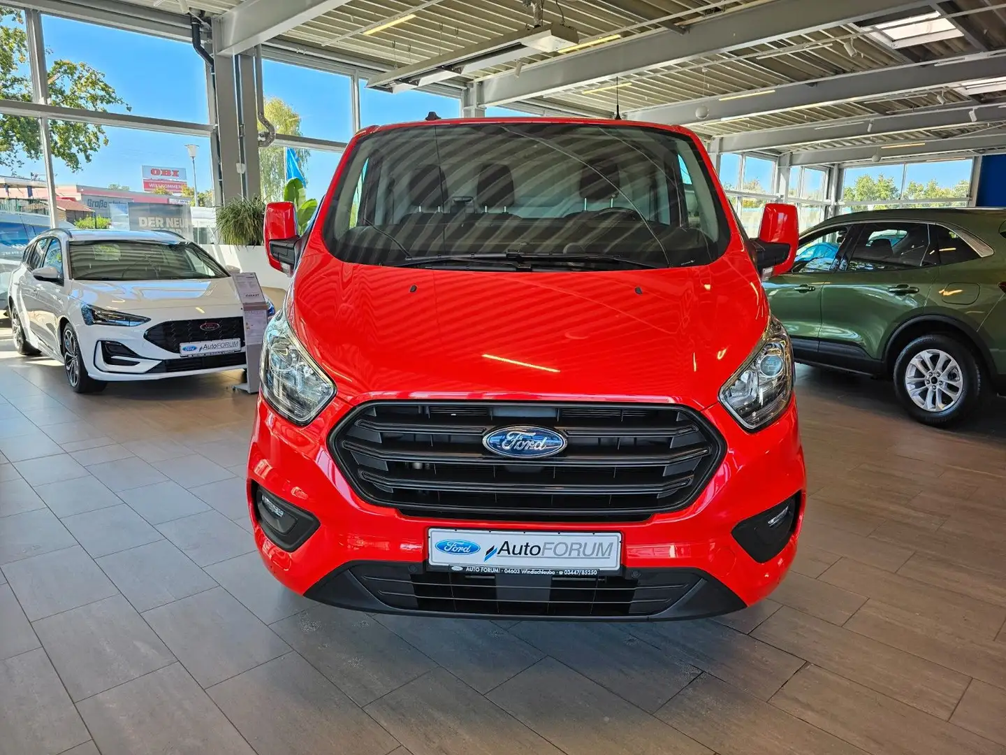 Ford Transit Custom Kasten 320 L1 Trend Rot - 2