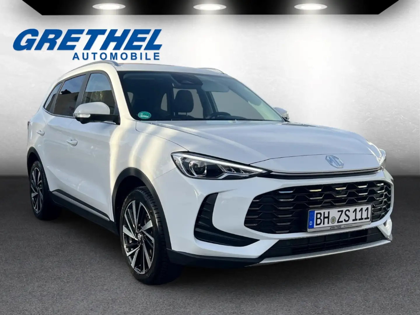 MG ZS HEV Luxury MY25 Lenkradheizung 360°Kamera Navi Led Weiß - 1