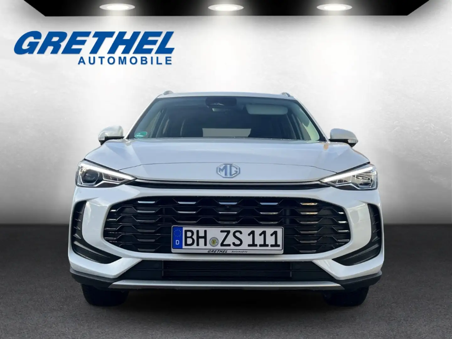 MG ZS HEV Luxury MY25 Lenkradheizung 360°Kamera Navi Led Weiß - 2